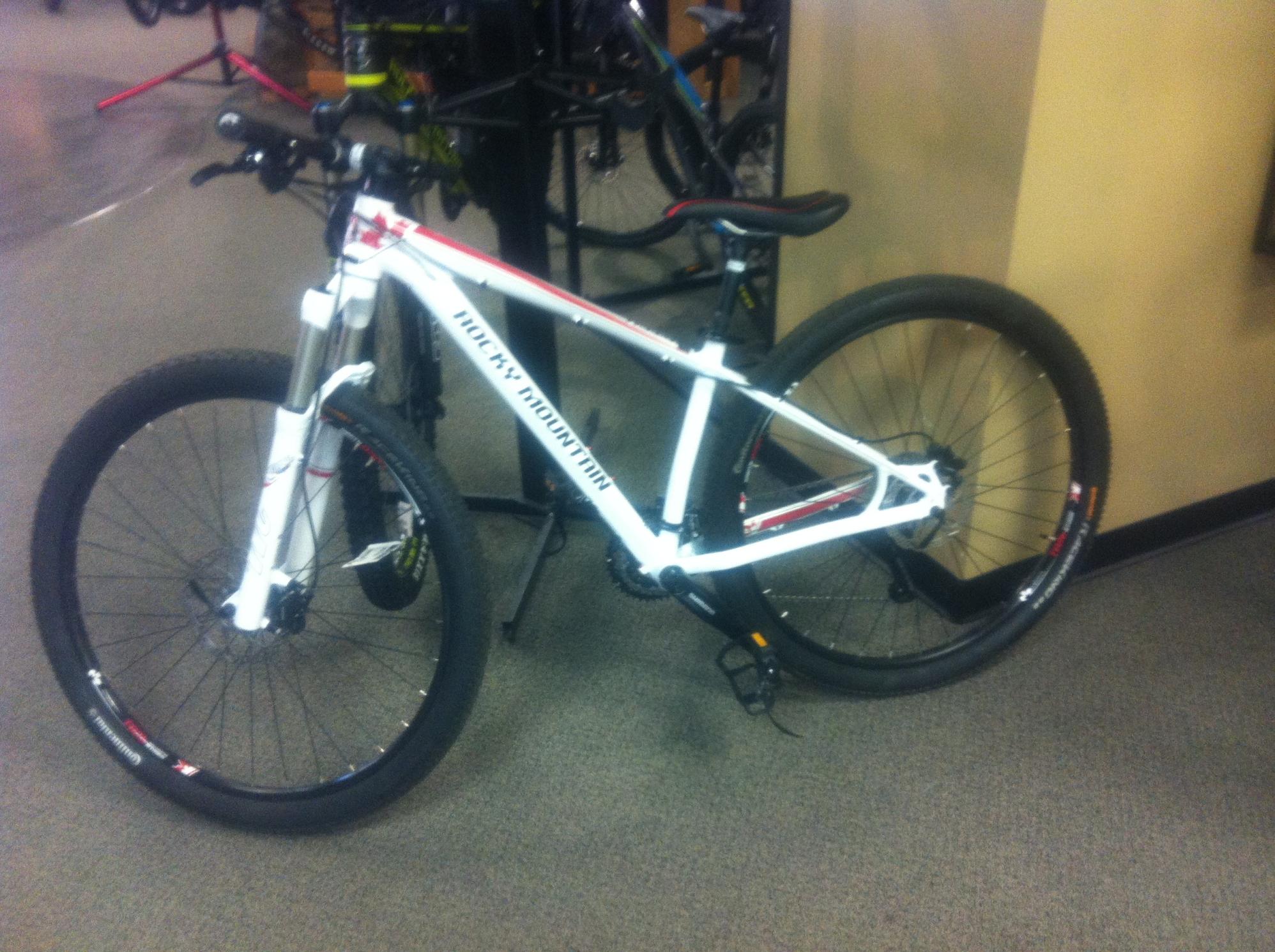 2014 Rocky Mountain Bicycles White and Red