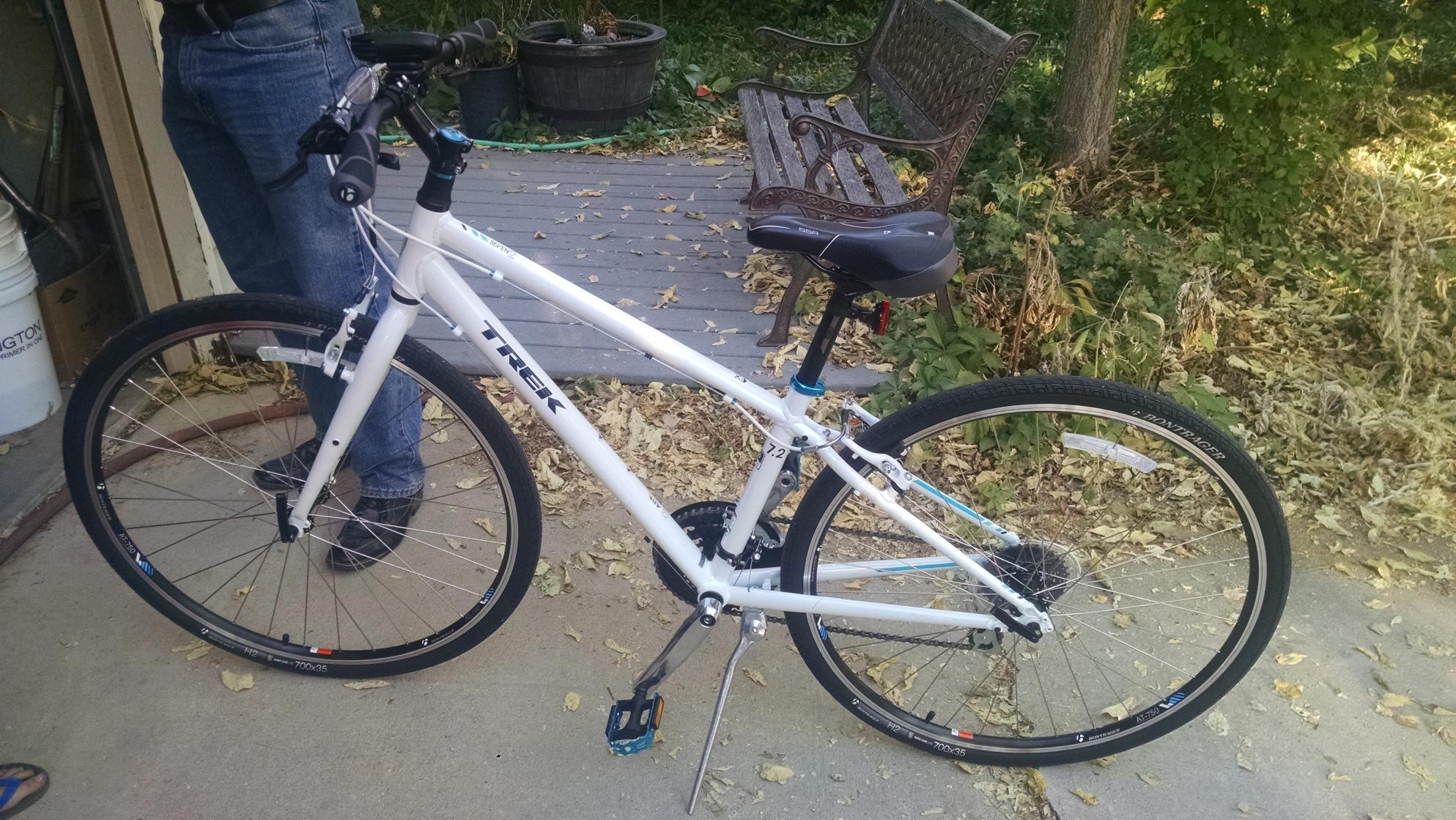 2015 Trek 7.2FX White