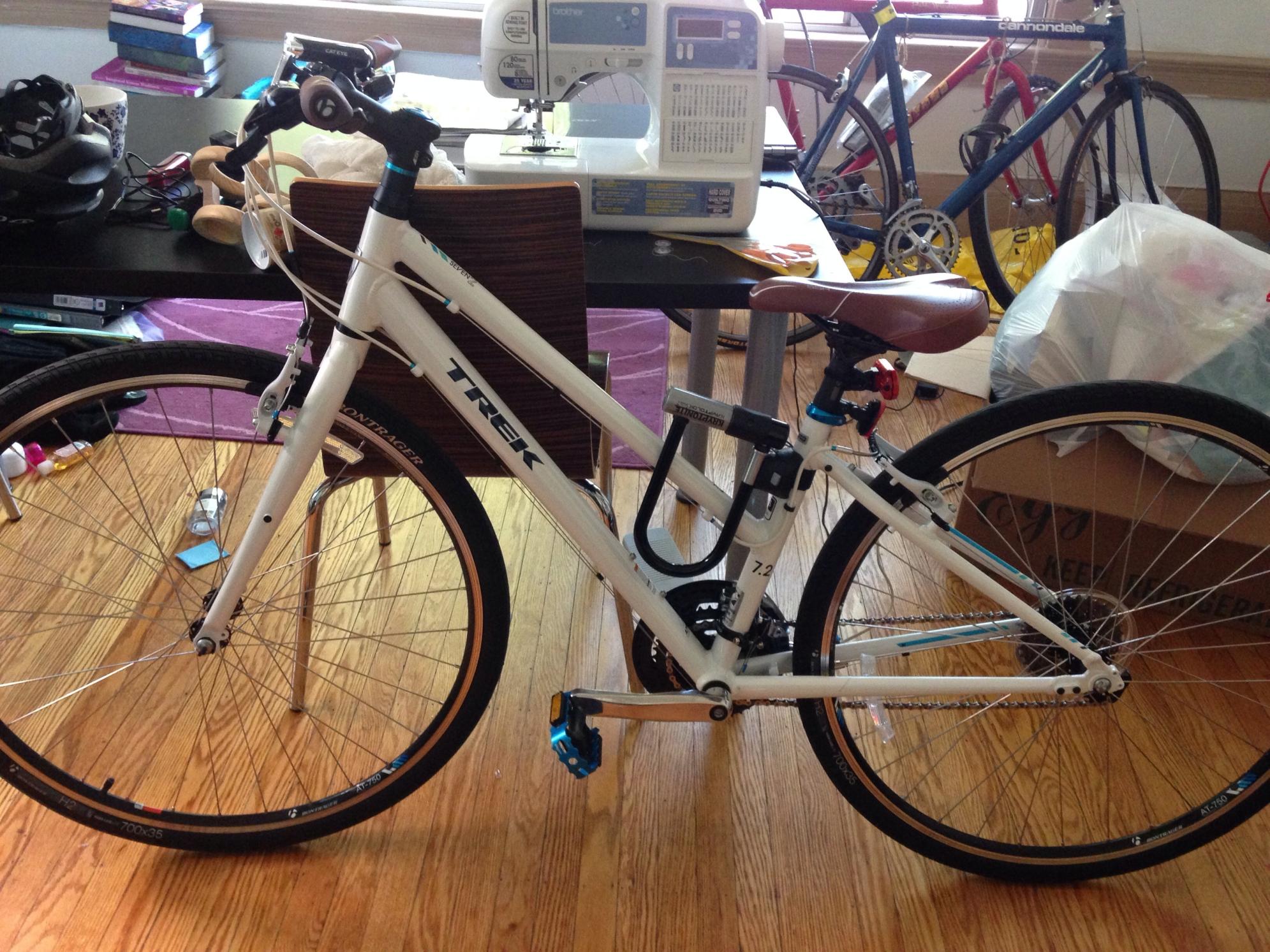 2015 Trek 7.2fwsd  White