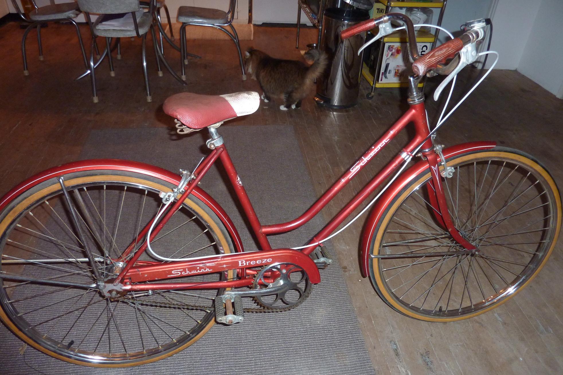 1968 Schwinn Breeze Red