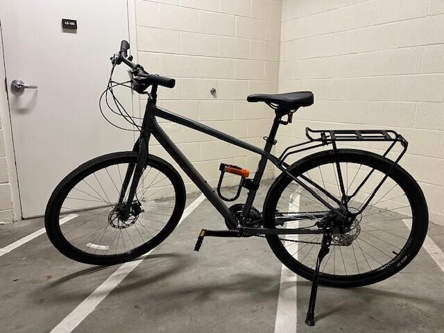 2023 Trek VERVE 1 Silver, gray or bare metal