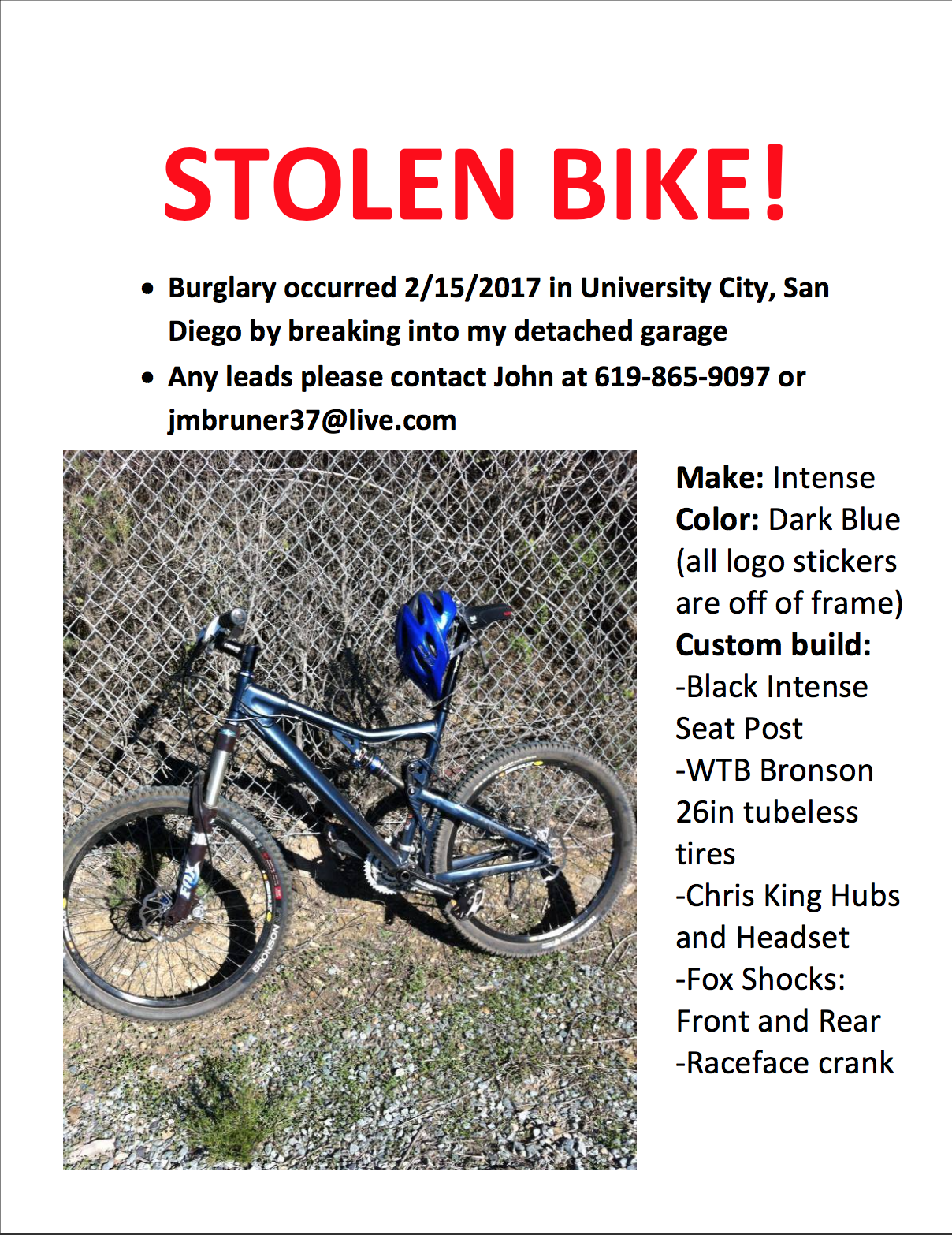 2004 Intense Blue and Black