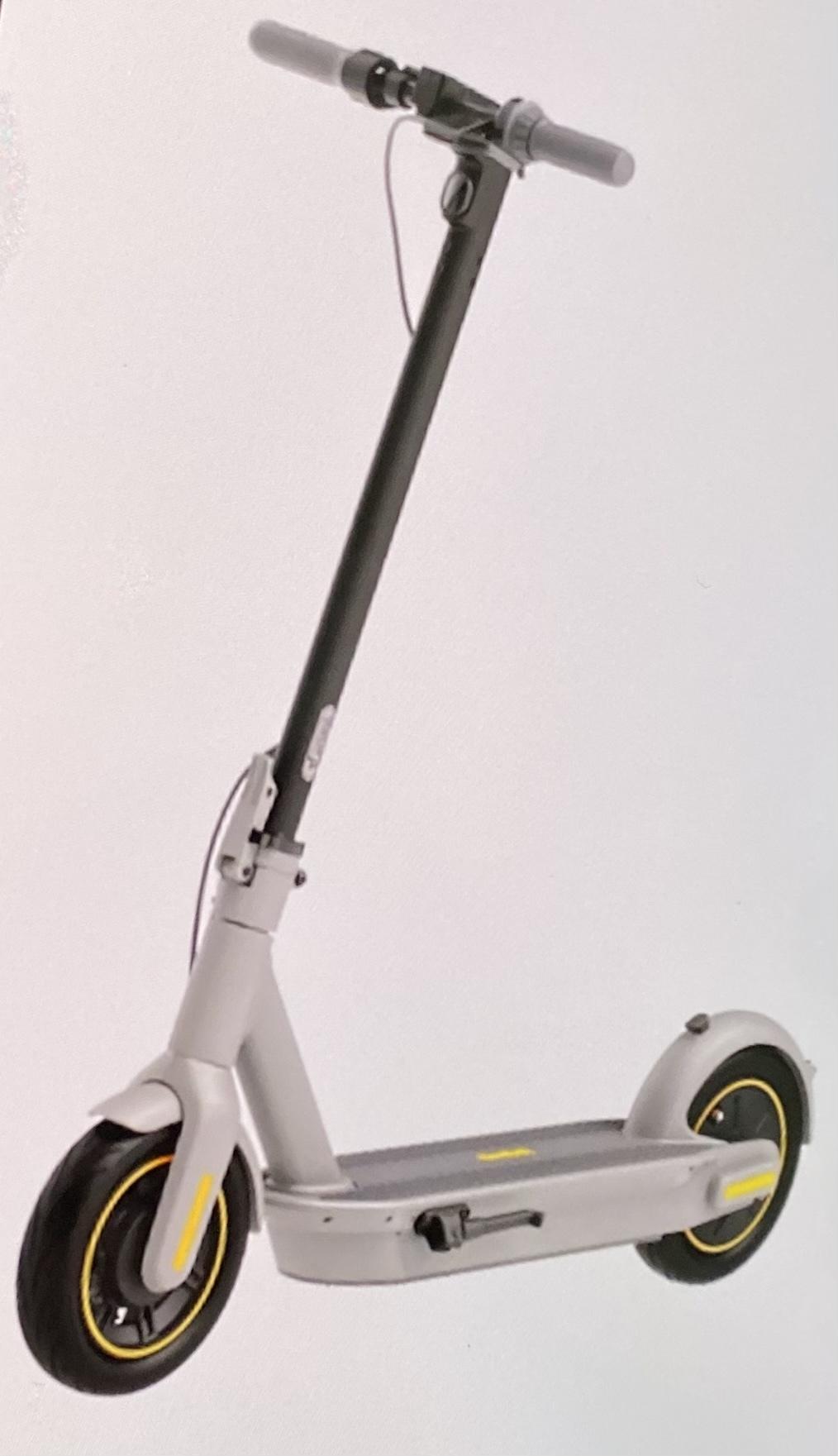 Segway Ninebot Kickscooter Max G30LP e-scooter Silver, gray or bare metal