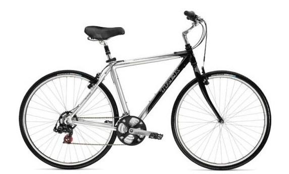2008 Trek hybrid Silver or Gray and Purple