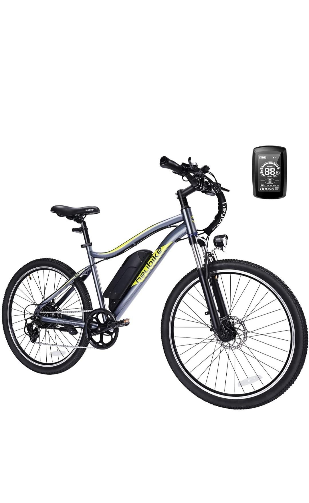 2021 HeyBike Direct Race Plus Silver, gray or bare metal
