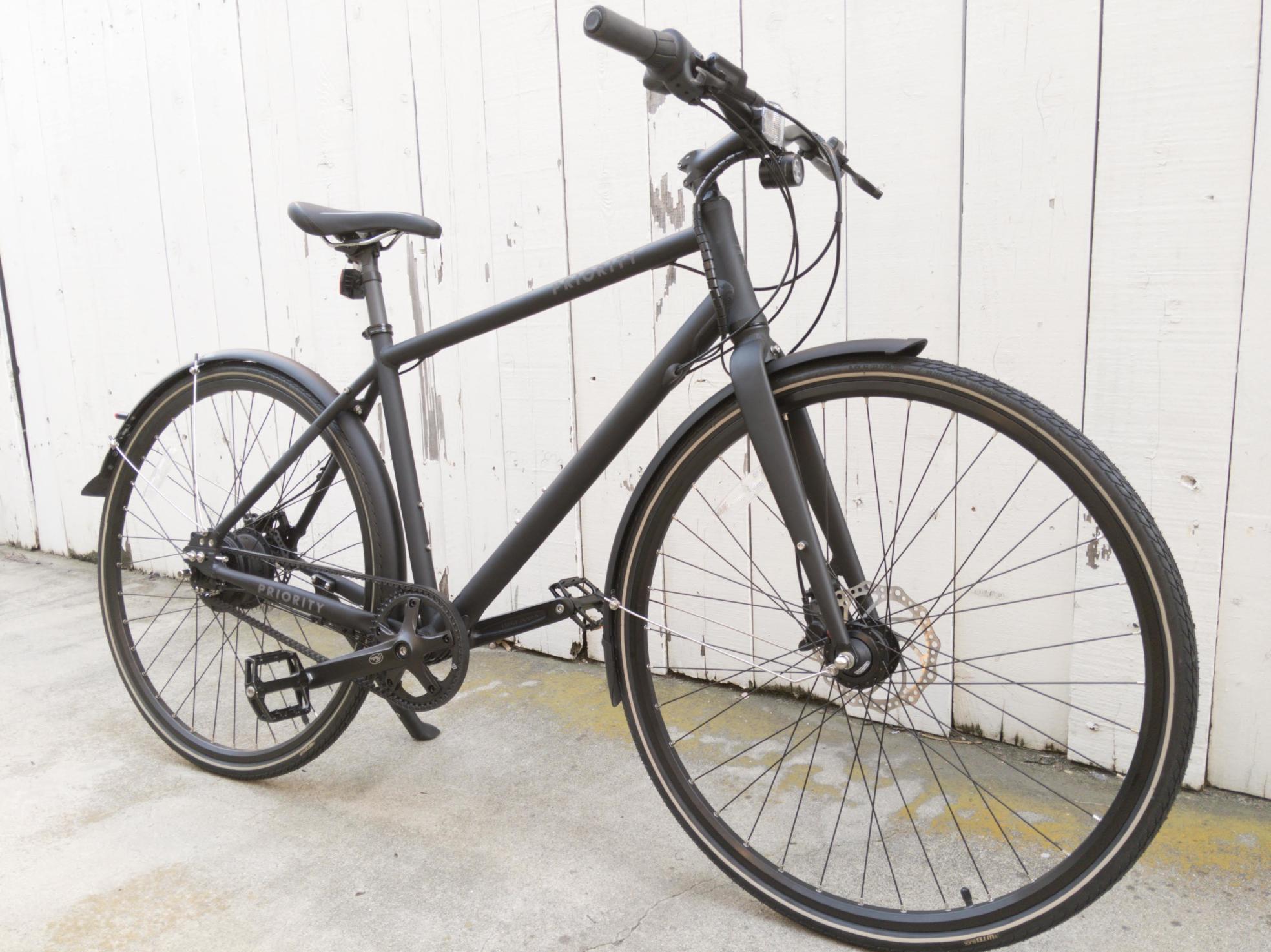 2022 Priority Bicycles Onyx Black