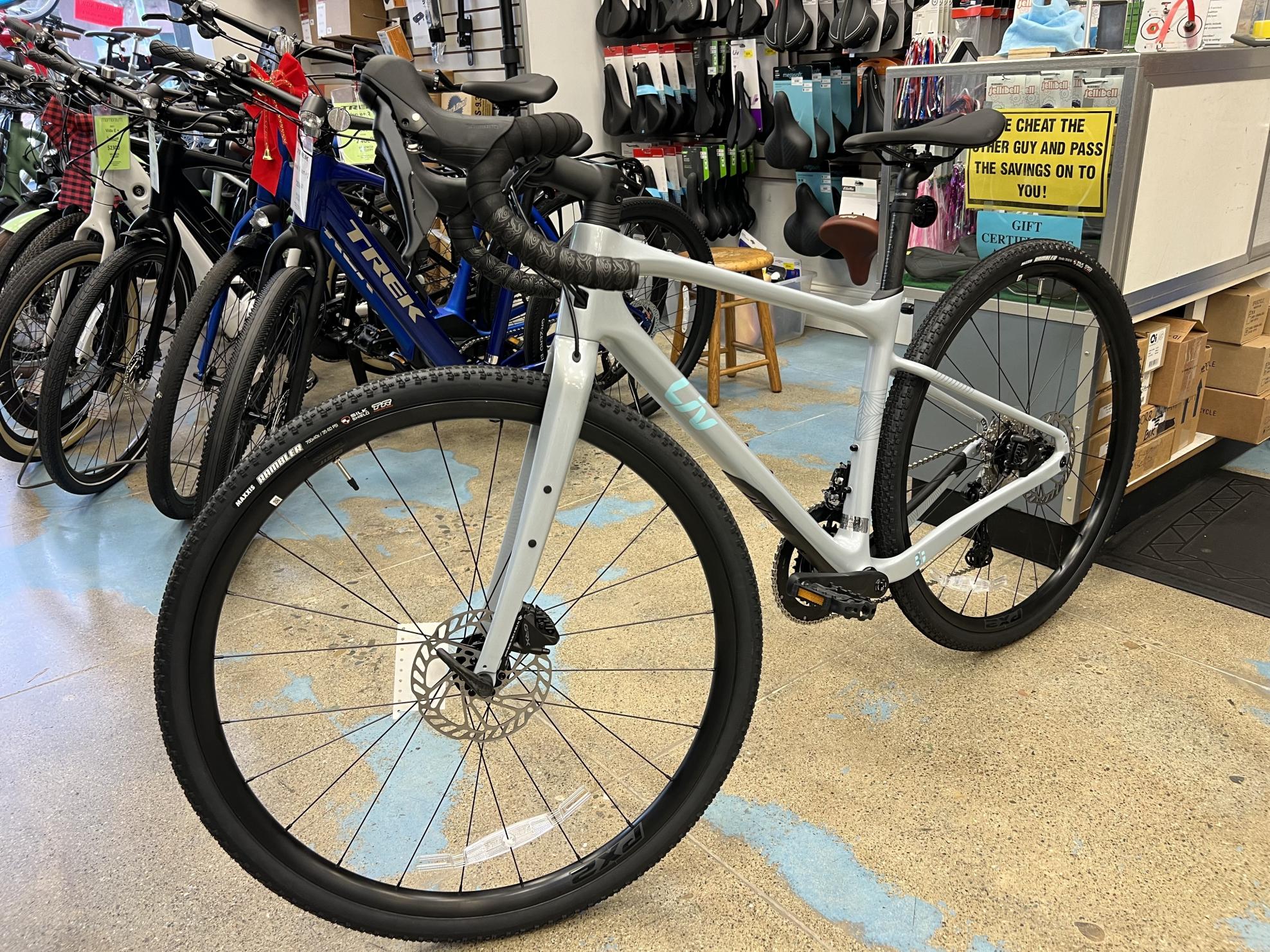 2023 Liv Devote Silver, gray or bare metal