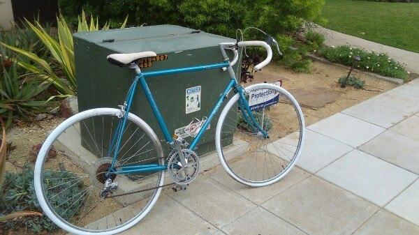 Raleigh Road bike Blue