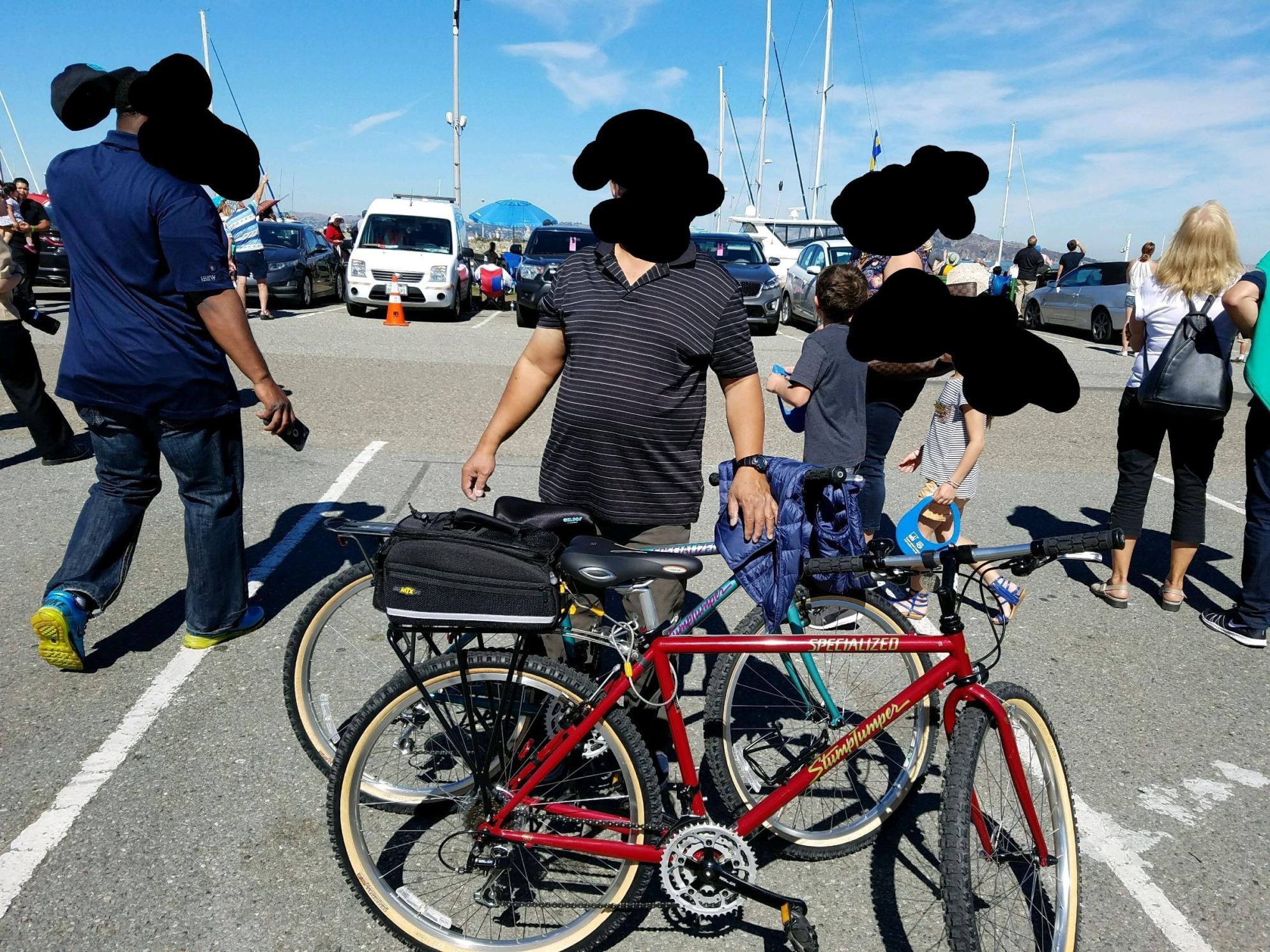 1990 Specialized StumpJumper Red and Yellow or Gold