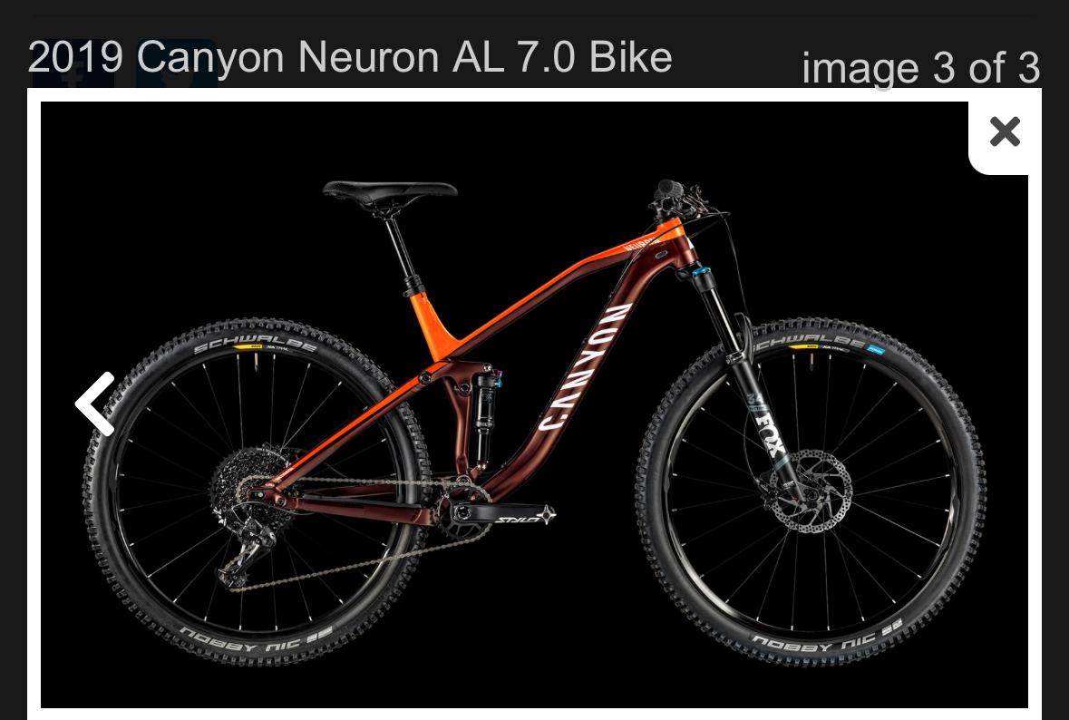 2020 Canyon bicycles M9 A9A45484 Orange