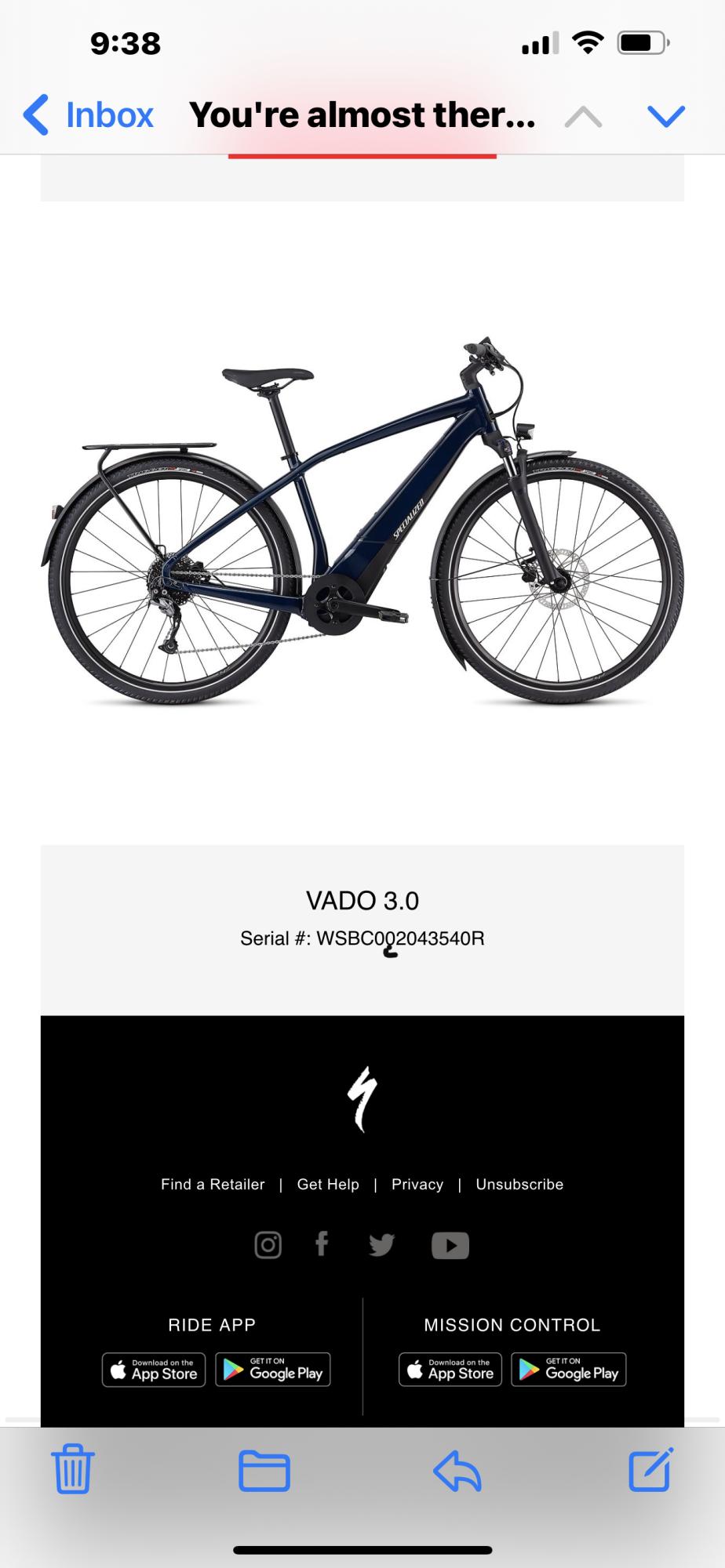 2021 Specialized Vado 3 Blue