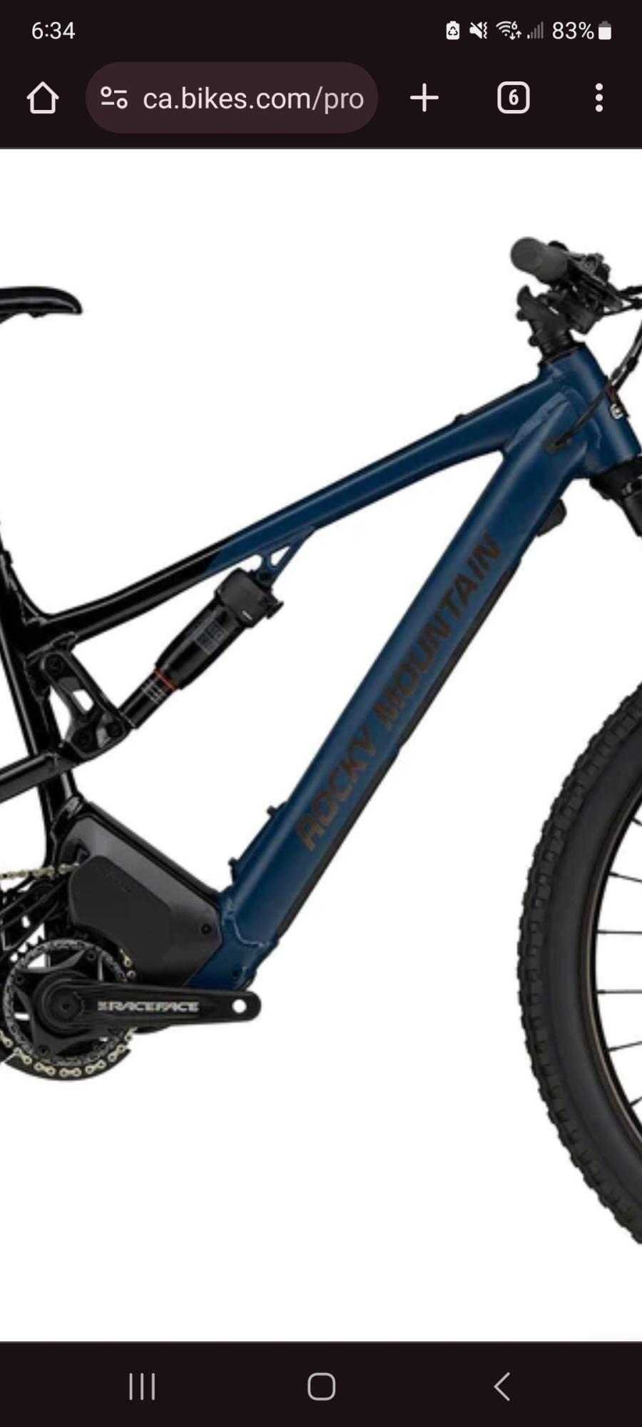 2023 Rocky Mountain Bicycles Instinct A30 Blue and Black