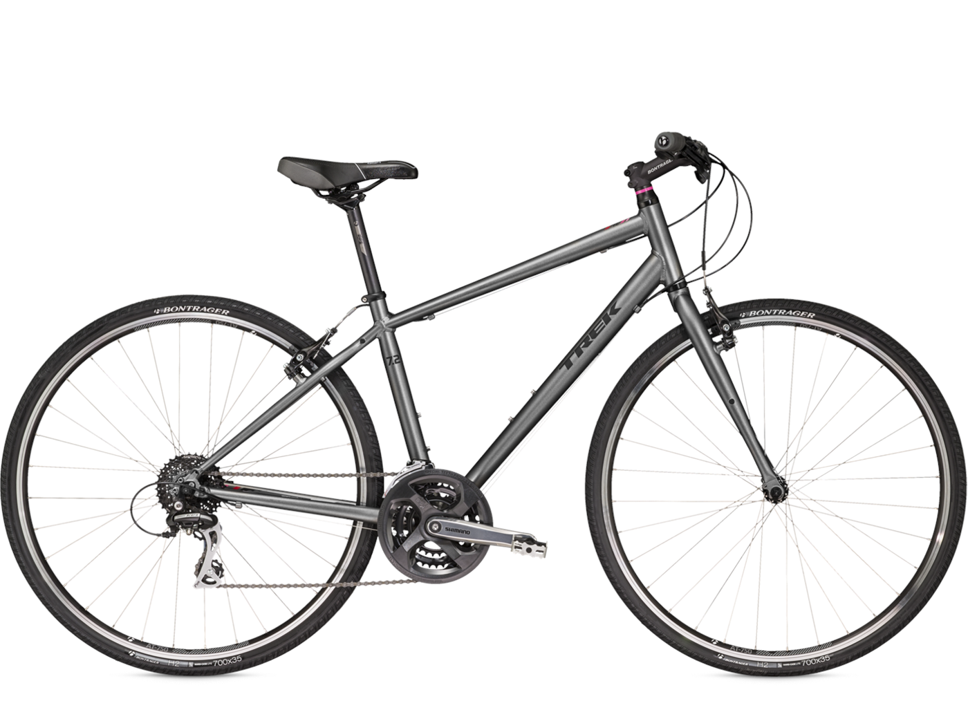 2016 Trek 7.2 fx wsd Charcoal - 15 Silver or Gray
