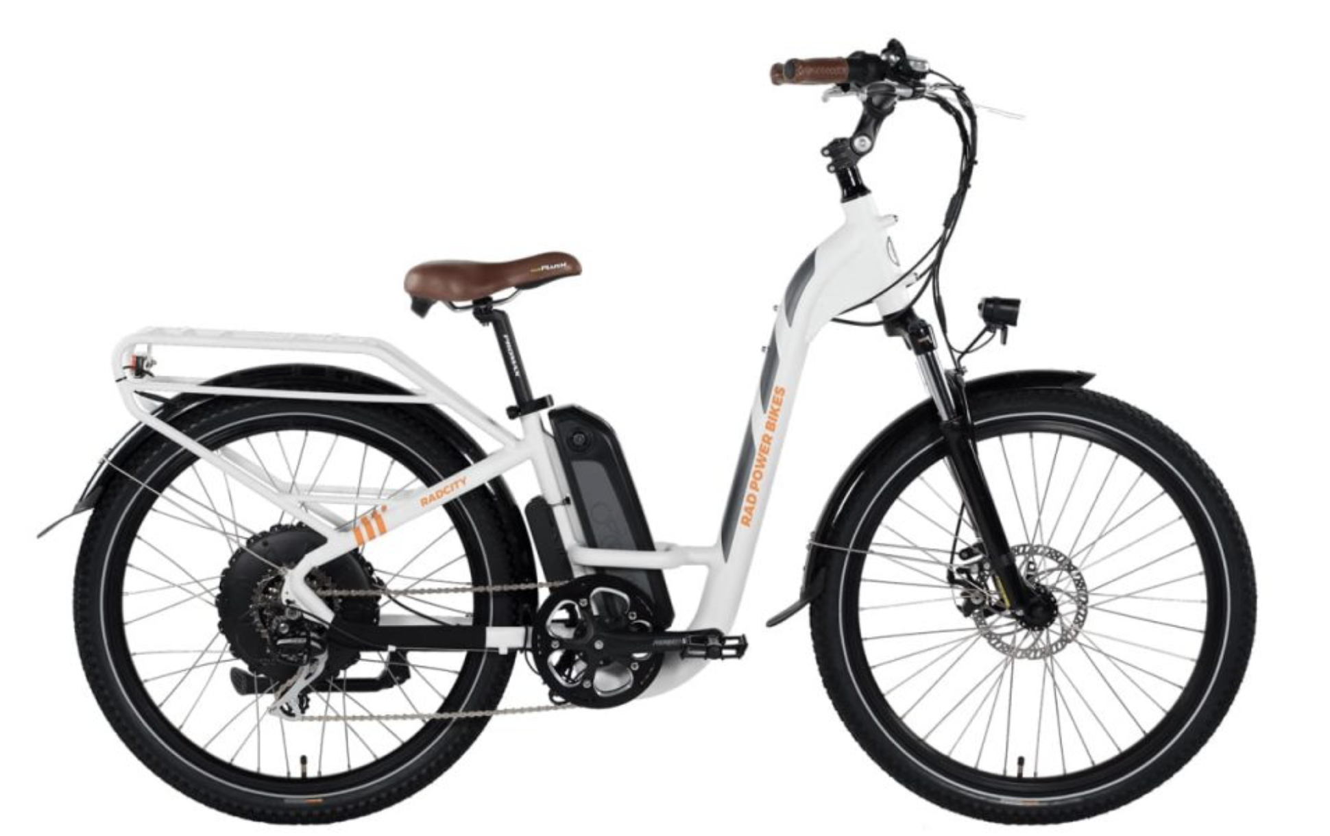 2019 Rad Power Bikes Rad City Step-Thru White