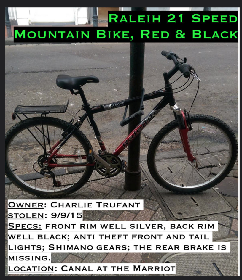 Raleigh mountain bike 21 speed Red and Black