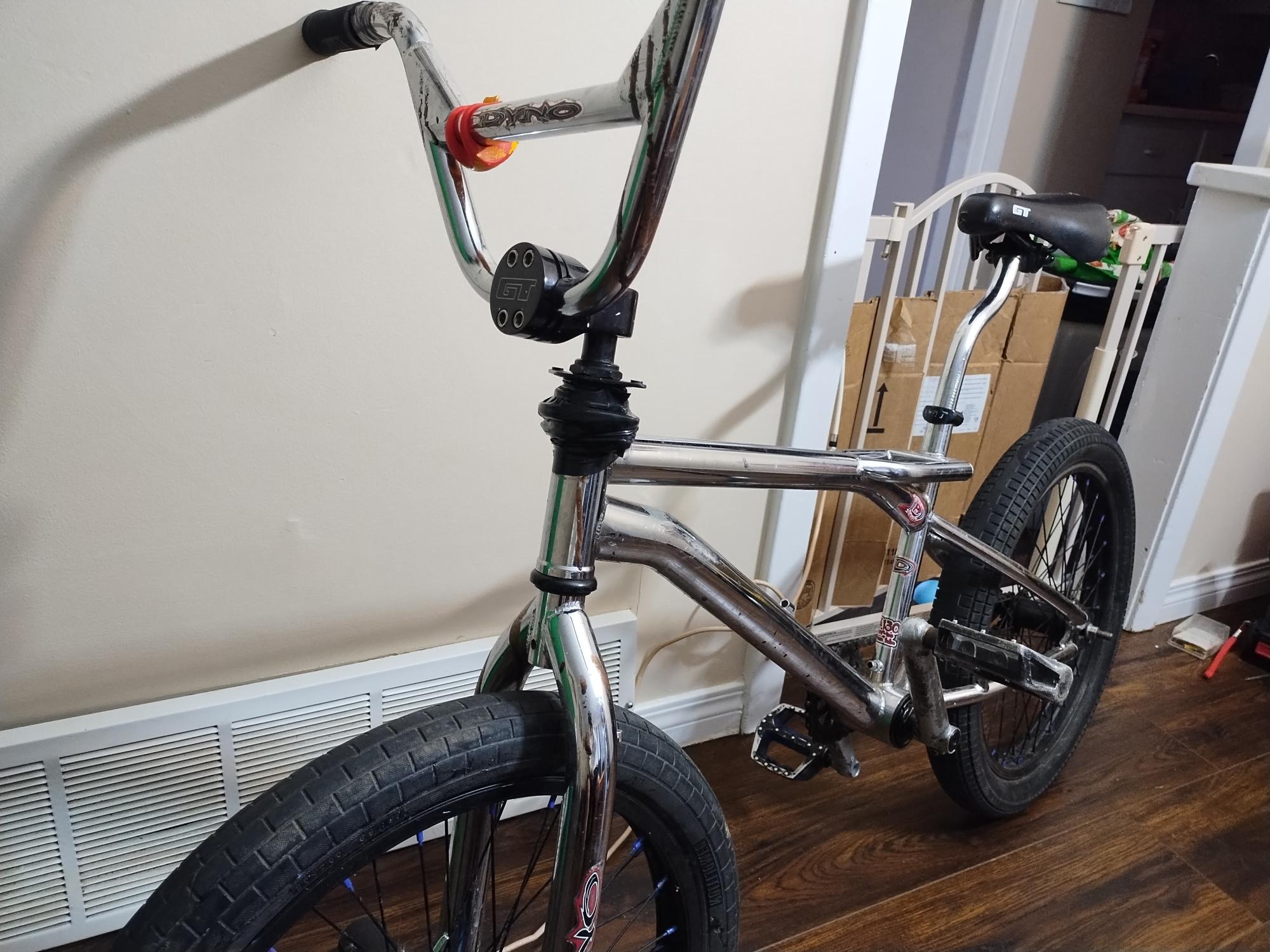 GT Bicycles Dyno Silver, gray or bare metal
