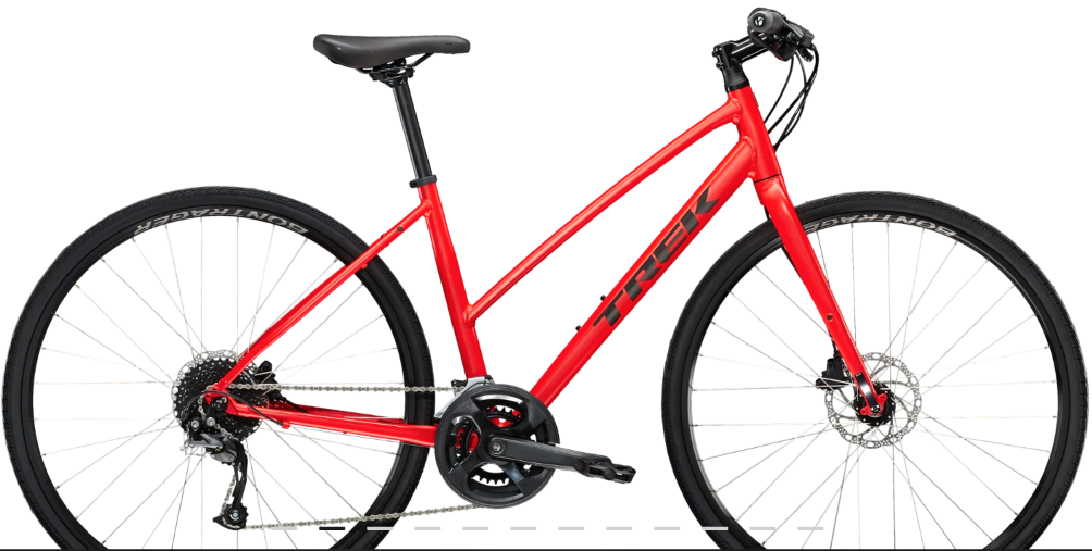 2023 Trek FX 2 DISC Stagger M Satin Viper Red G... Red