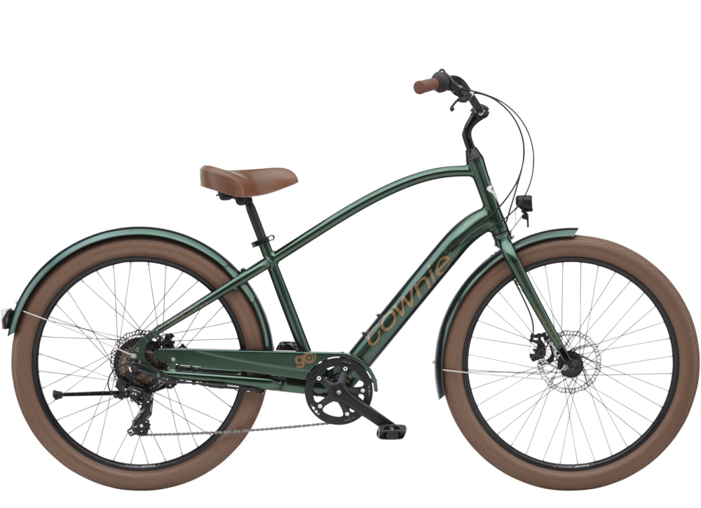Electra Townie Go! Green and Brown