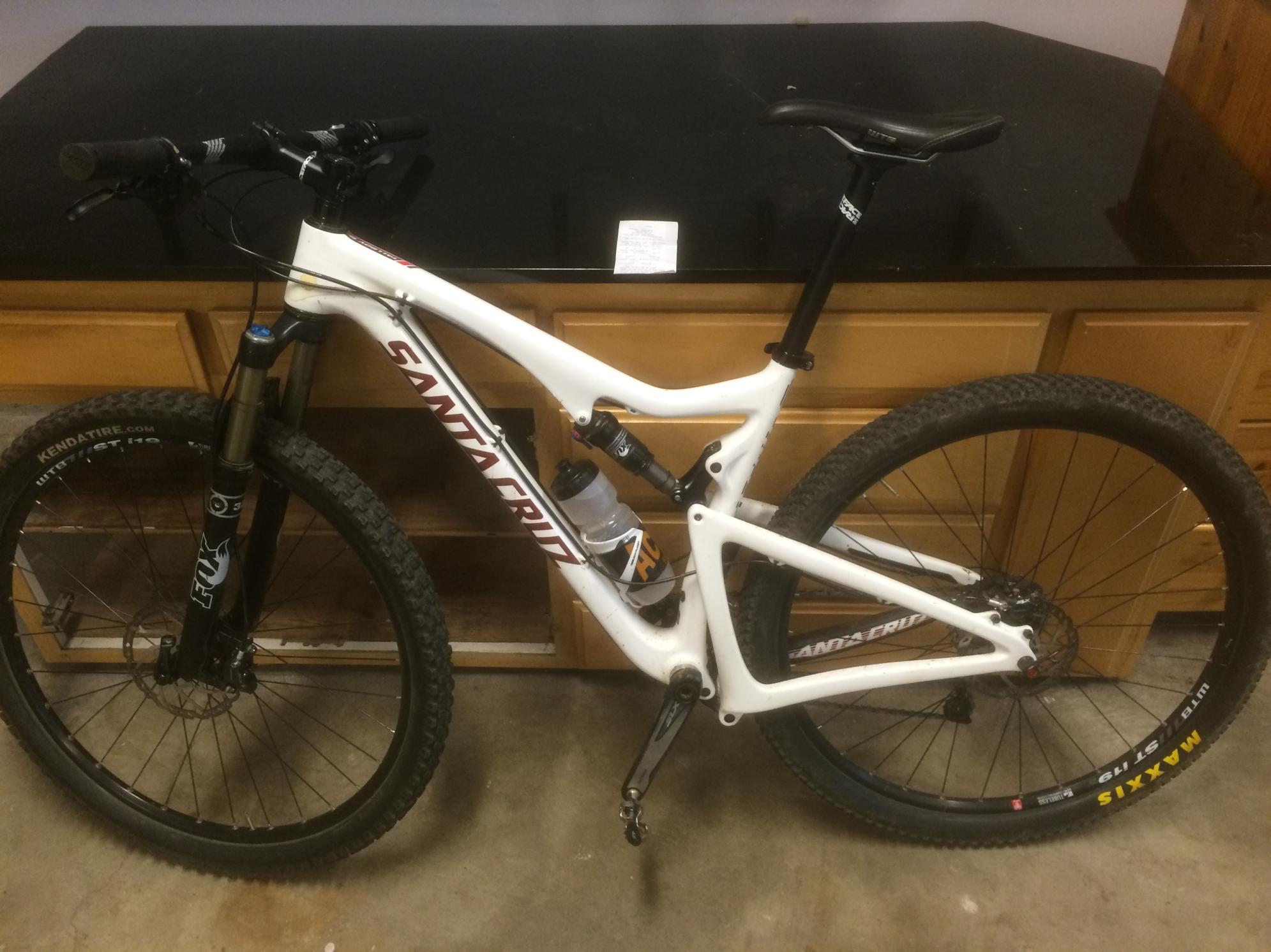 2014 Santa Cruz Tallboy C White