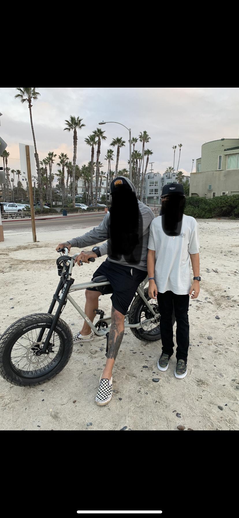 2022 Super73 Silver, gray or bare metal