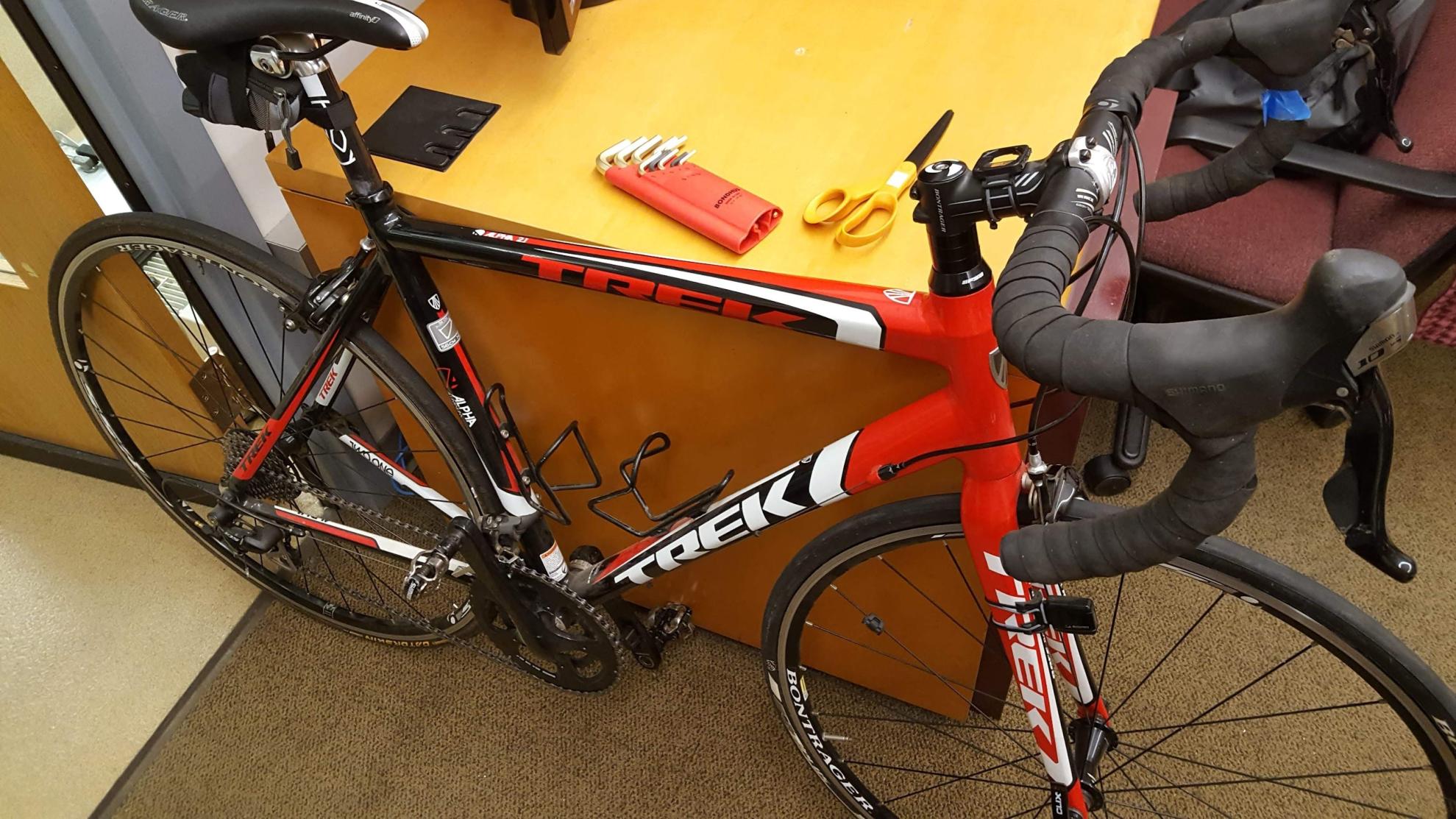 2011 Trek 2.1 Red, Black, and White