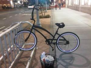2011 Skull X Bones Beach Cruiser  Black