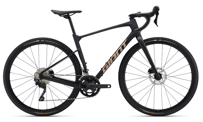 2024 Giant Revolt Advanced 3 S Carbon Black and Brown
