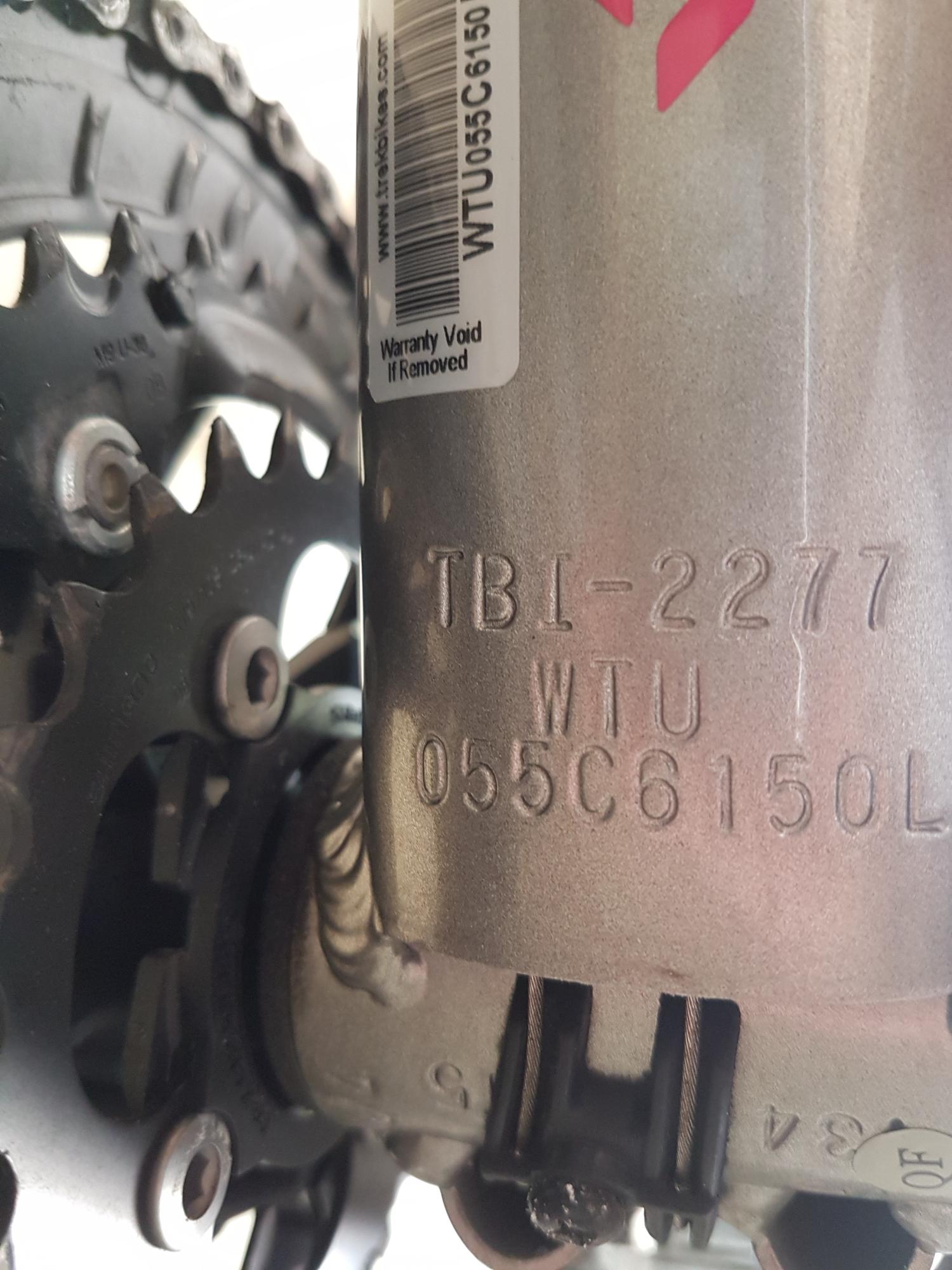 2017 Trek 7.4 Silver, gray or bare metal