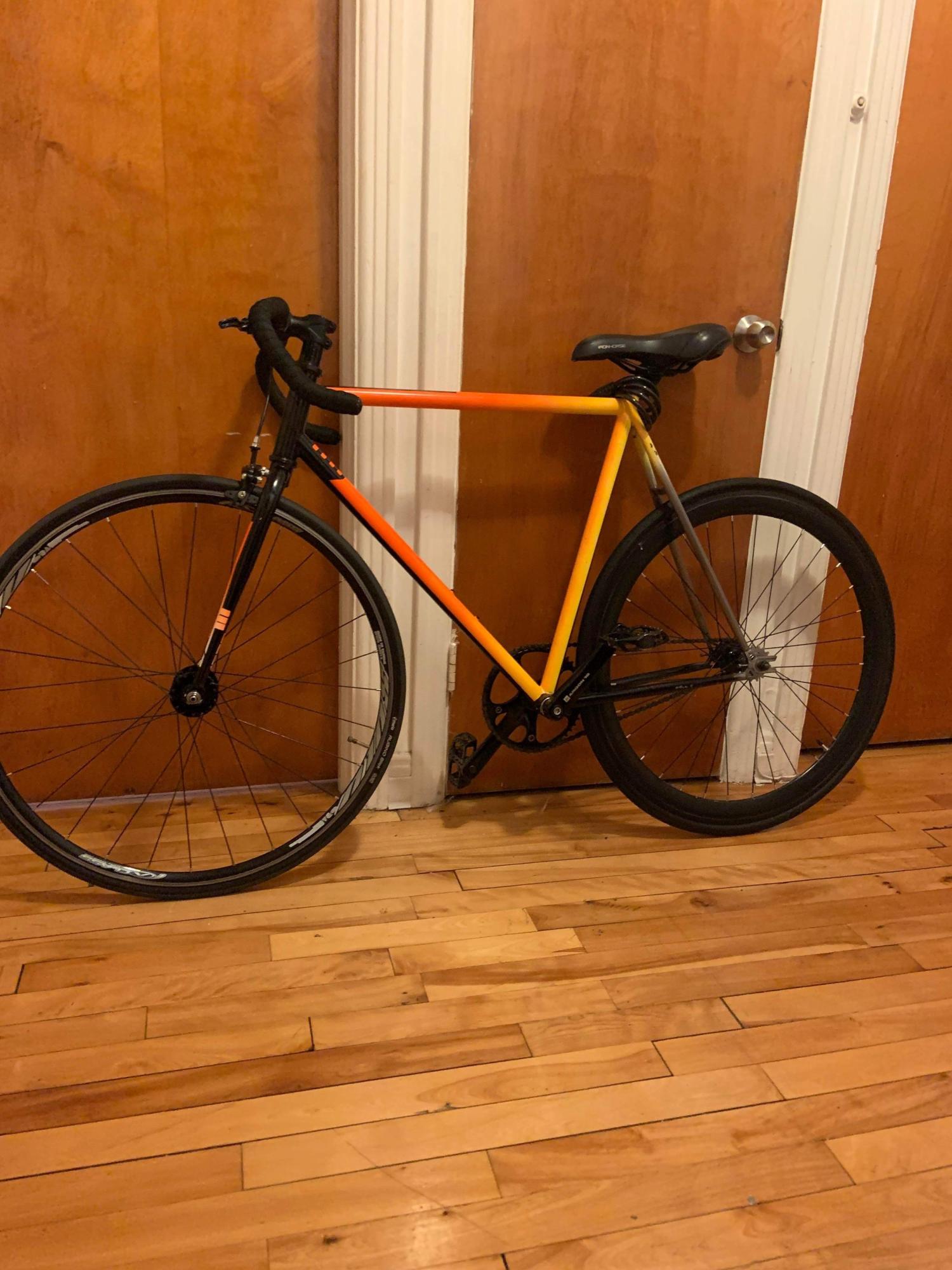 Fixed gear Orange
