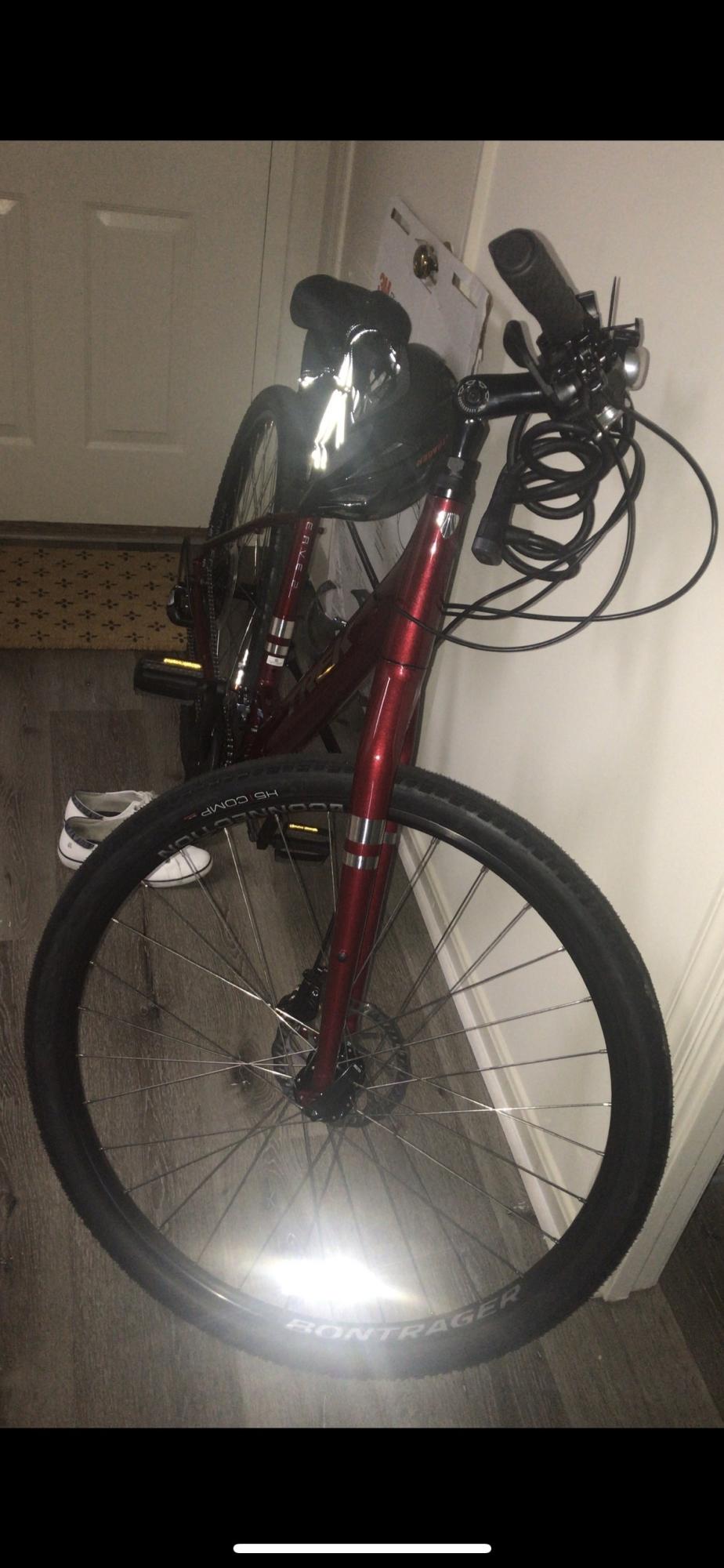 2021 Trek Trek verve 2 disc low step Red