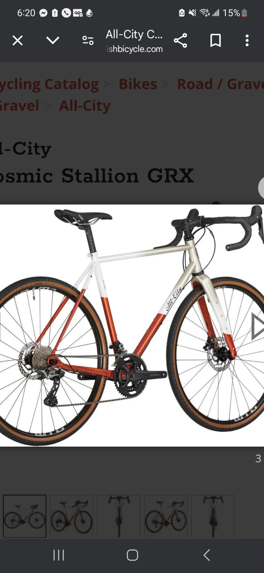 2024 All City Cosmic Stallion Orange