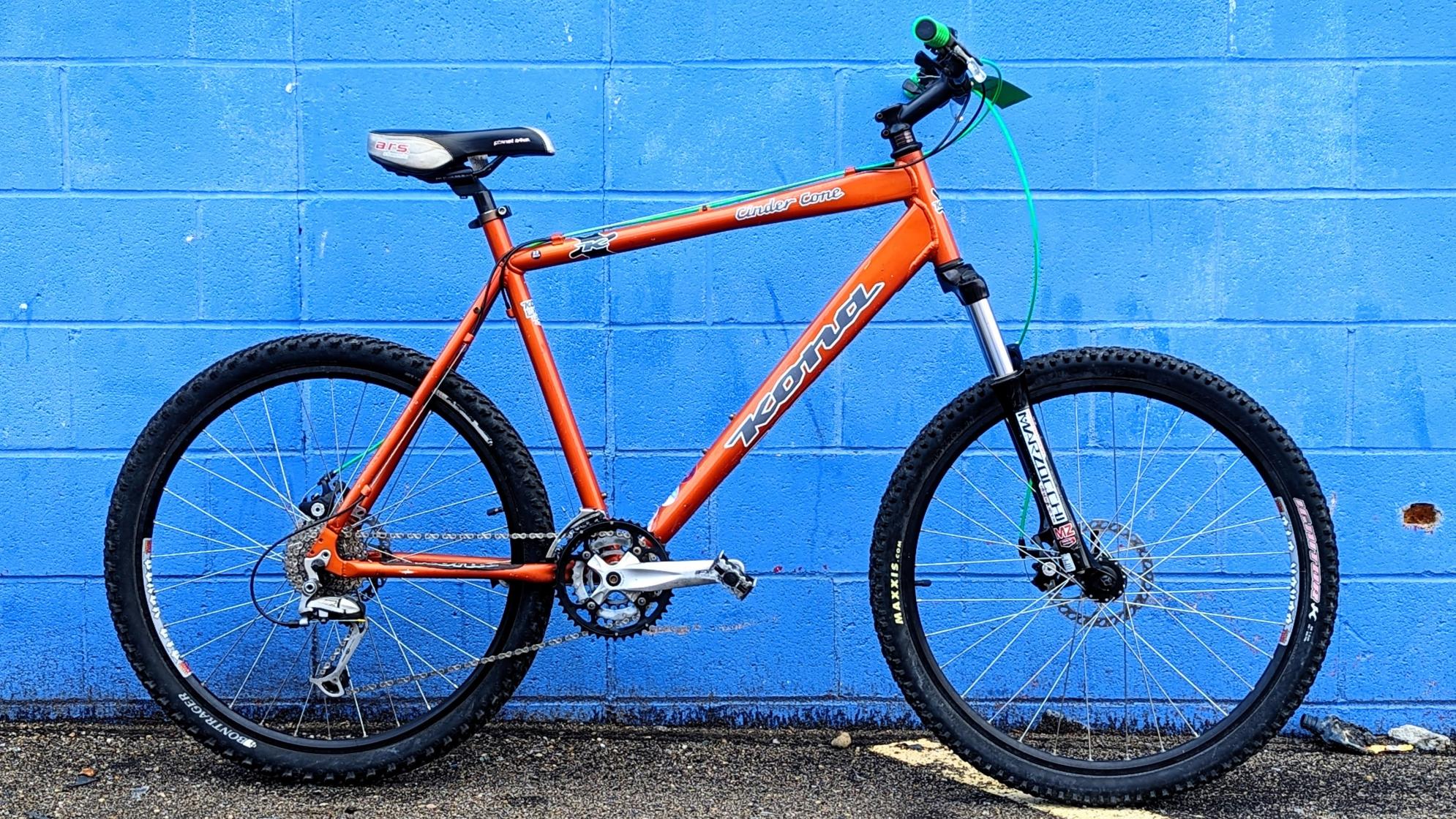 Kona cinder cone Orange