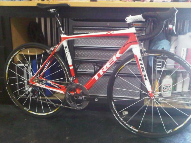 2012 Trek Madone 6.5 H1 Frameset Orange and White