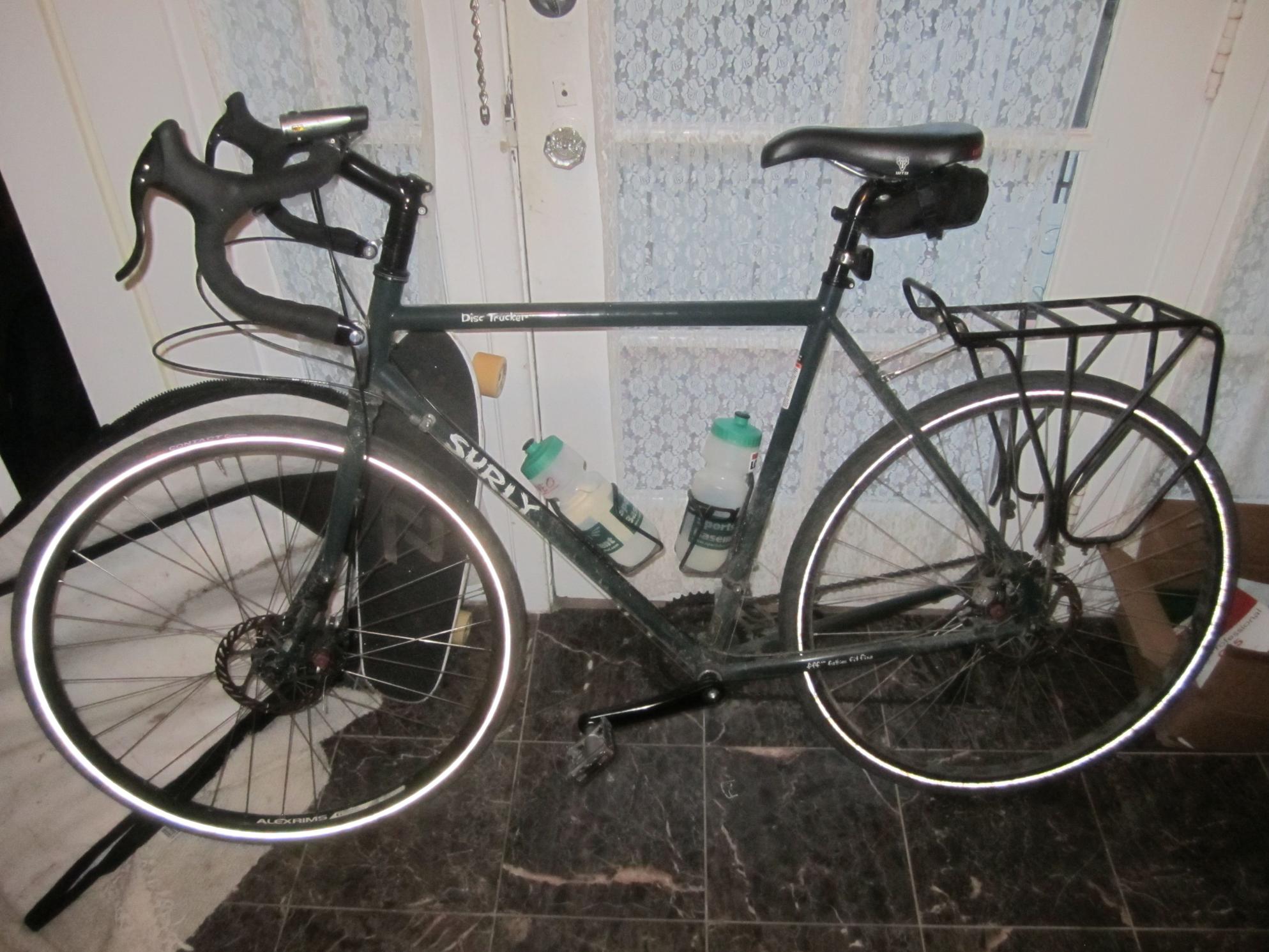 2013 Surly Disc Trucker 700C  Green