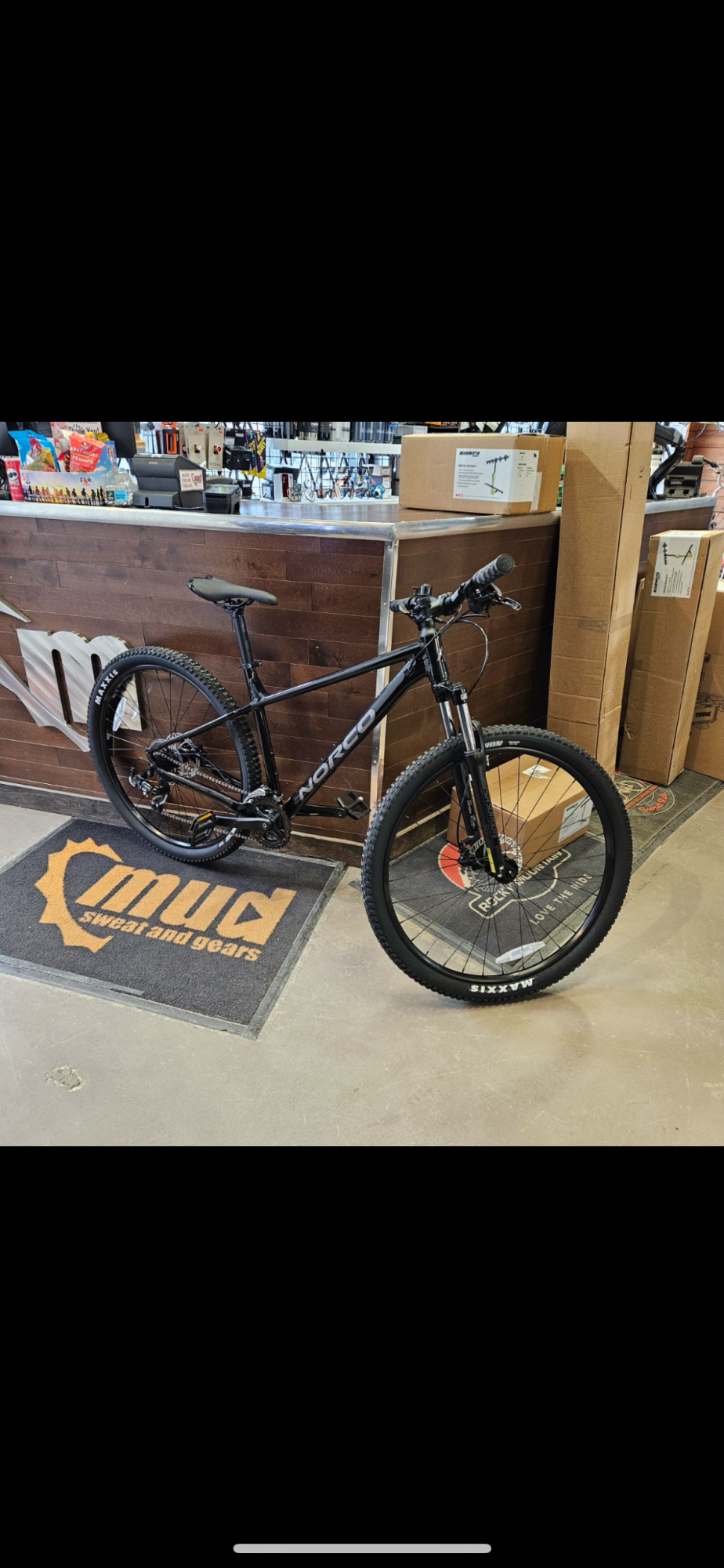 2024 Norco Bikes Storm 4 Black Medium Black