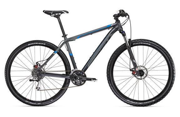 2011 Trek Mamba Silver or Gray, Blue, and Black