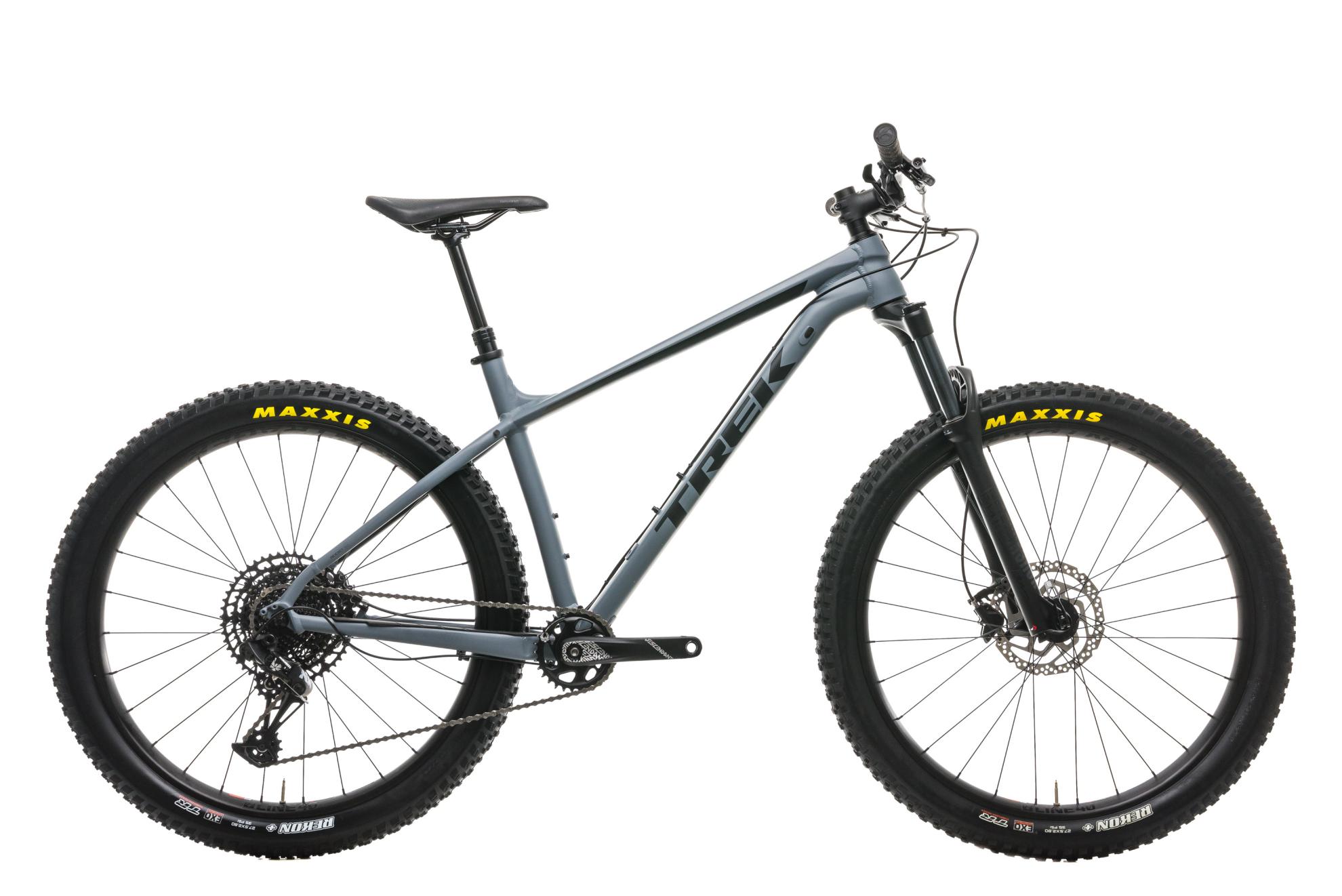 2019 Trek Roscoe 8 Silver, gray or bare metal