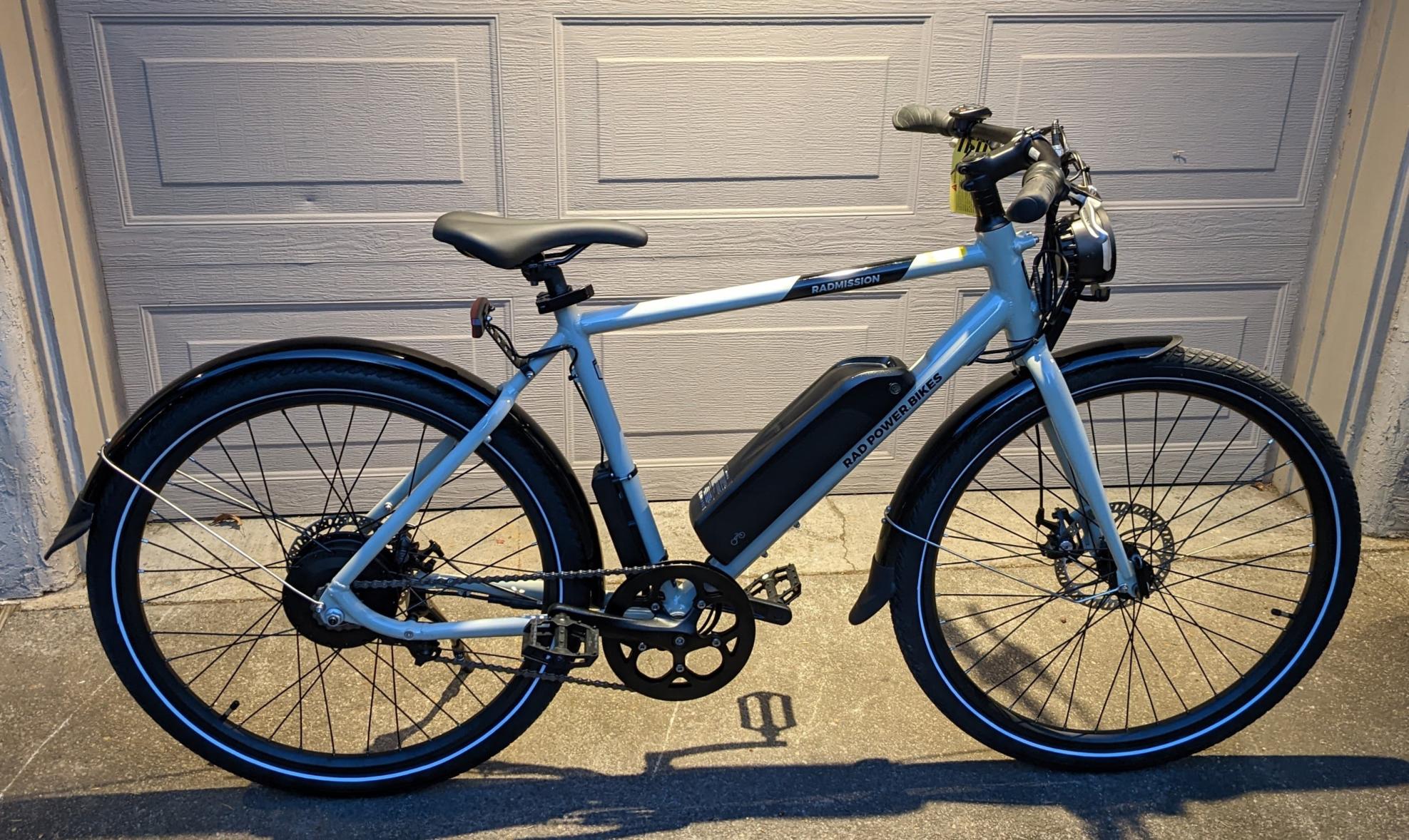 2022 Rad Power Bikes Radmission 1 Silver, gray or bare metal