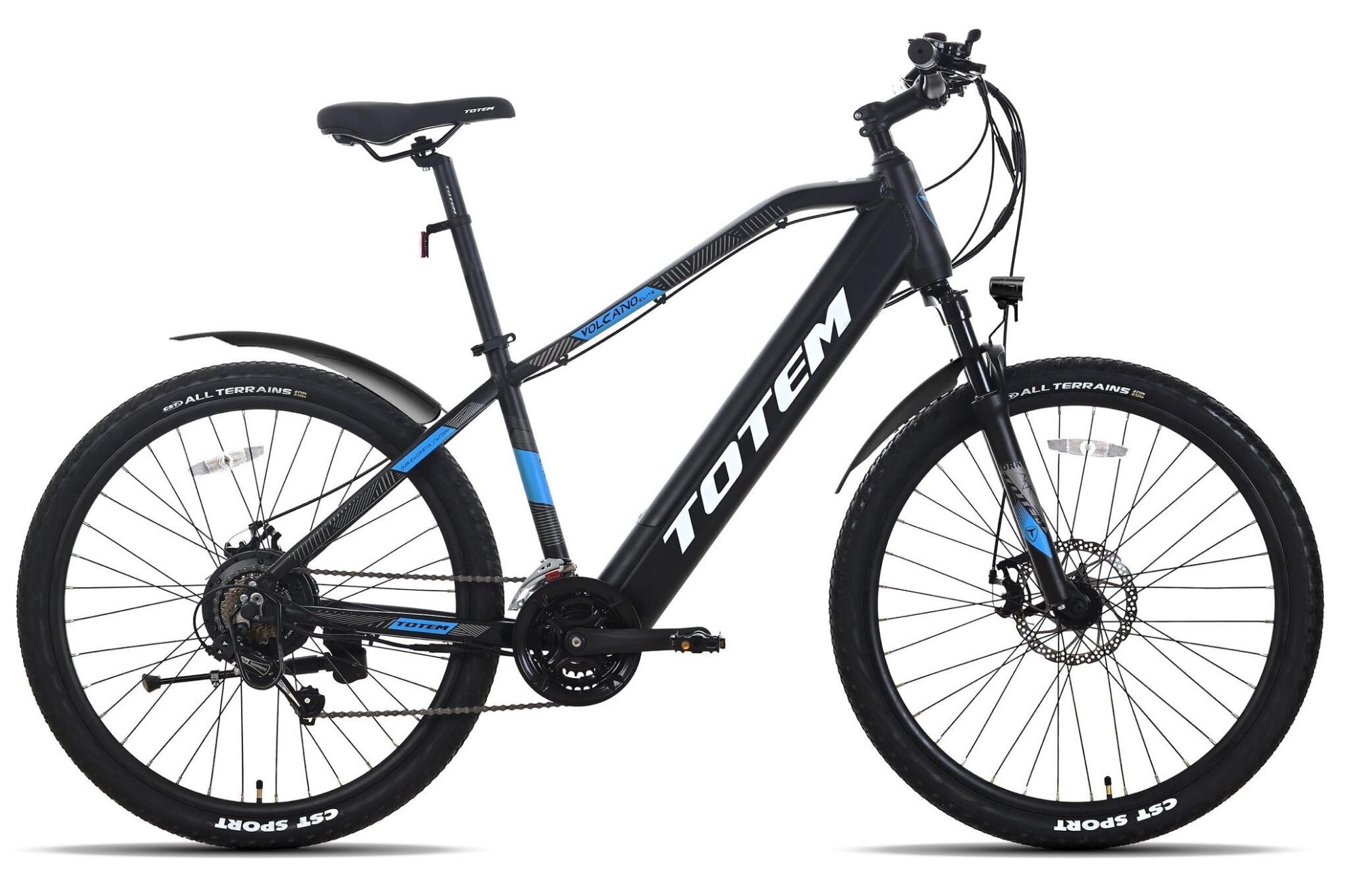 2024 Totem Volcano Electric Mountain Bike Black and Blue