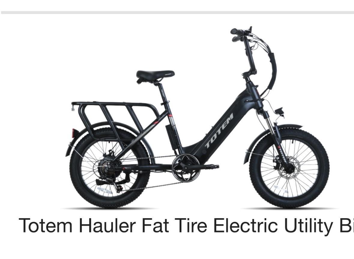 2025 Totem Hauler cargo bike rear Black