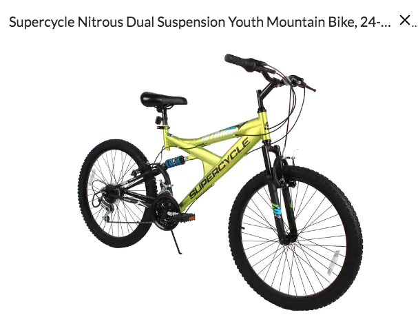 Supercycle Supercycle Nitrous Dual Suspension Yo... Yellow or Gold