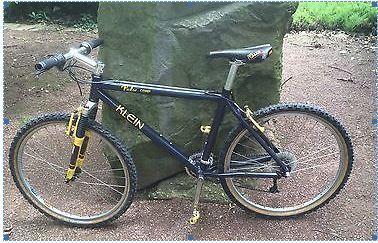 2000 Klein Bikes Pulse Comp Blue and Yellow or Gold