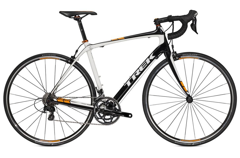 2015 Trek 4300 Black, White, and Orange