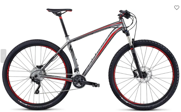 2014 Specialized Carve Expert 29 Red and Silver, gray or bare metal
