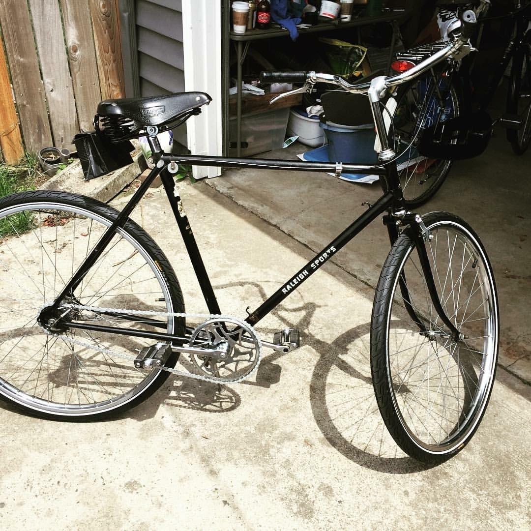 1954 Raleigh Sports Black
