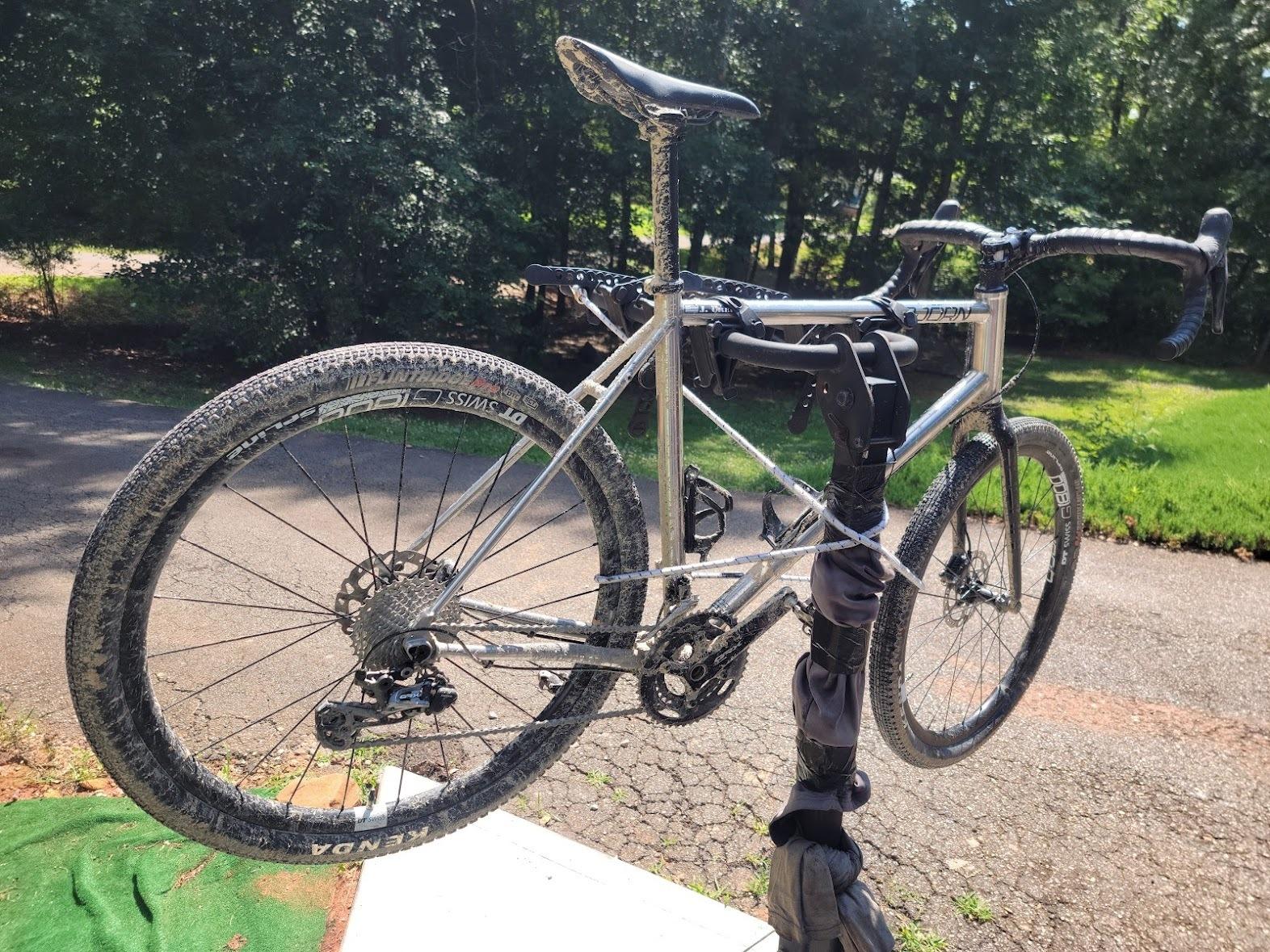 2020 Bjorn Gravel Bike with Shimano GRX Mechanical Silver, gray or bare metal