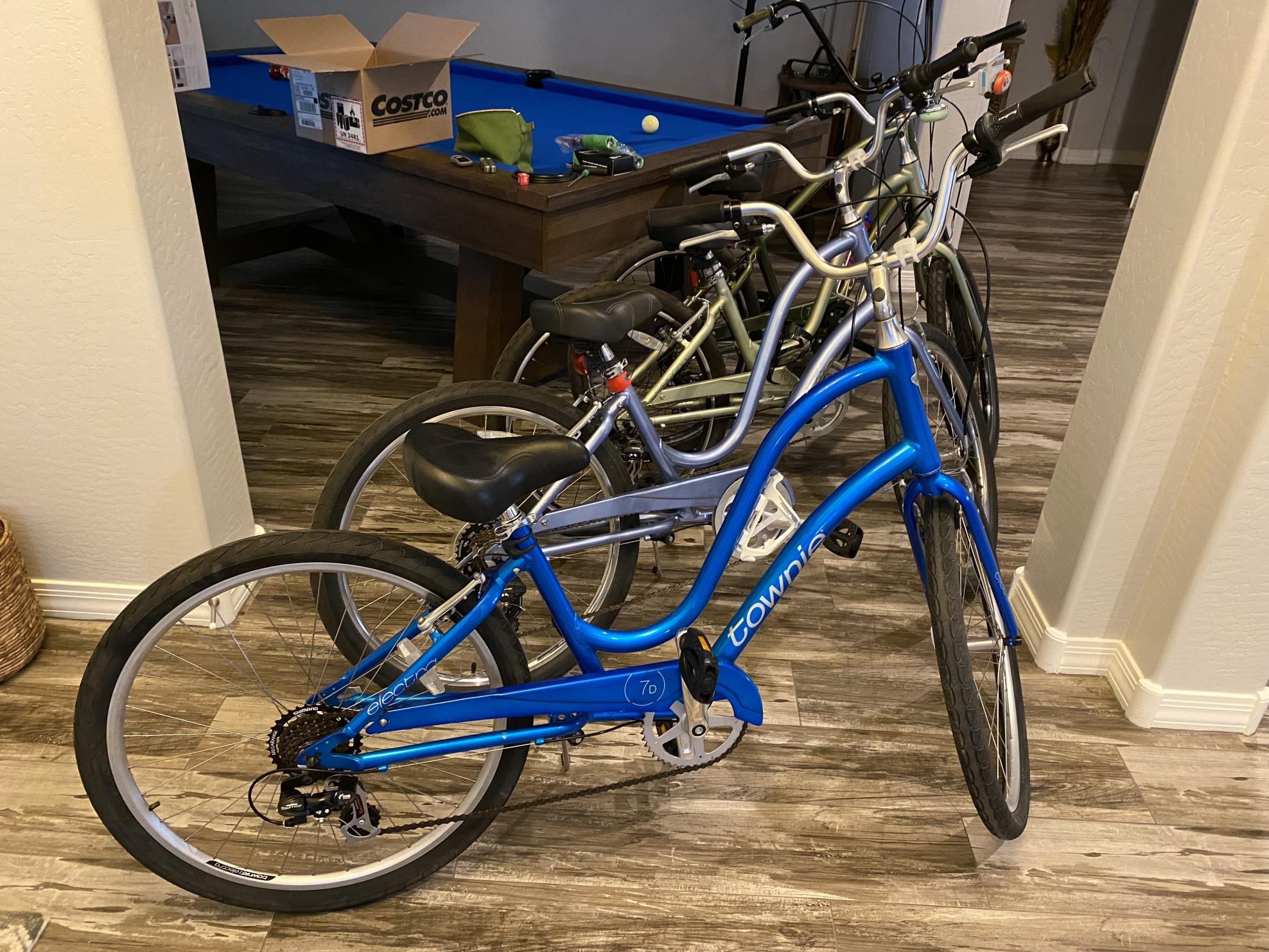2022 Townie 7d Step - Thru Blue