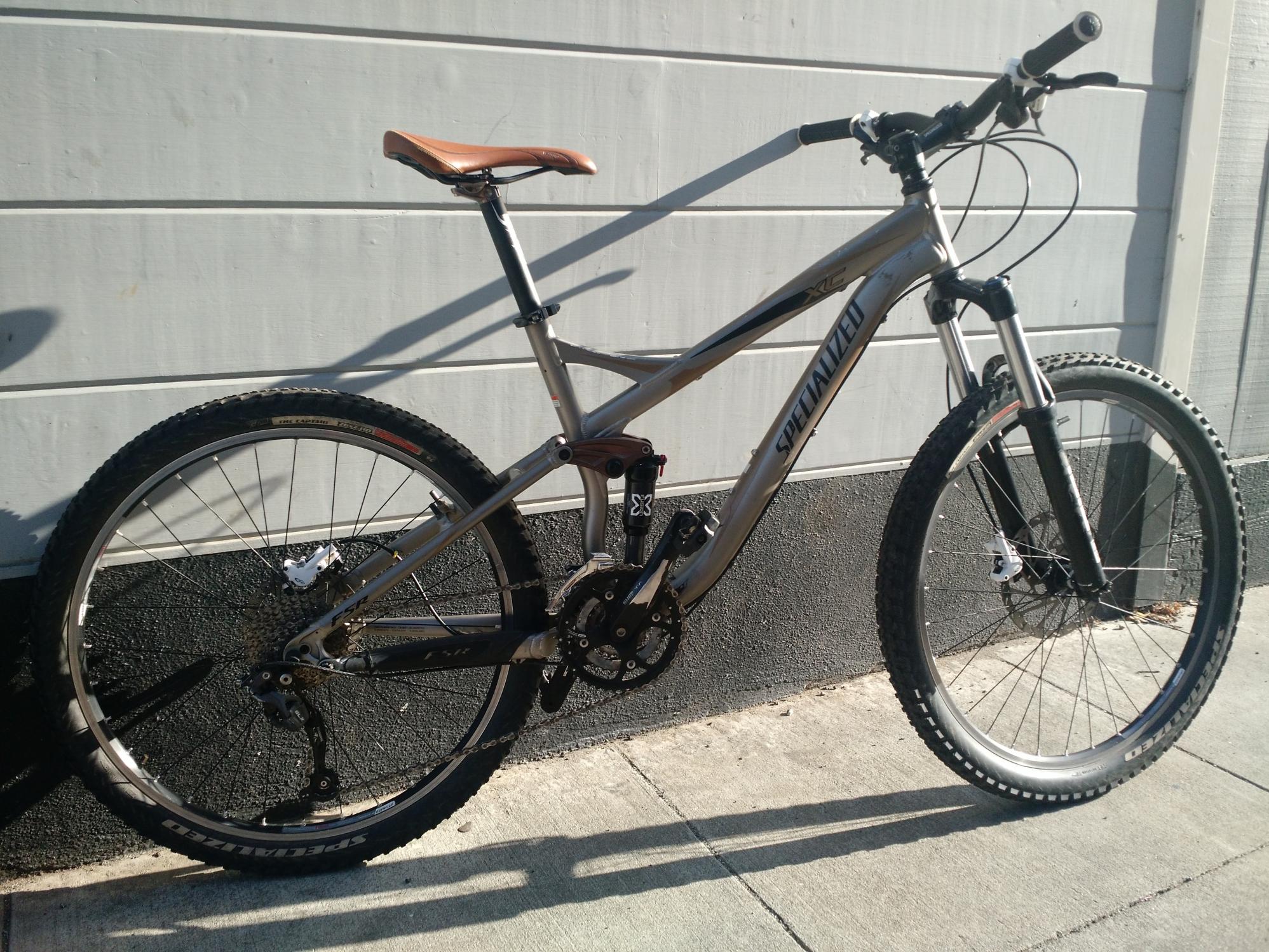 2009 Specialized FSRxc Brown