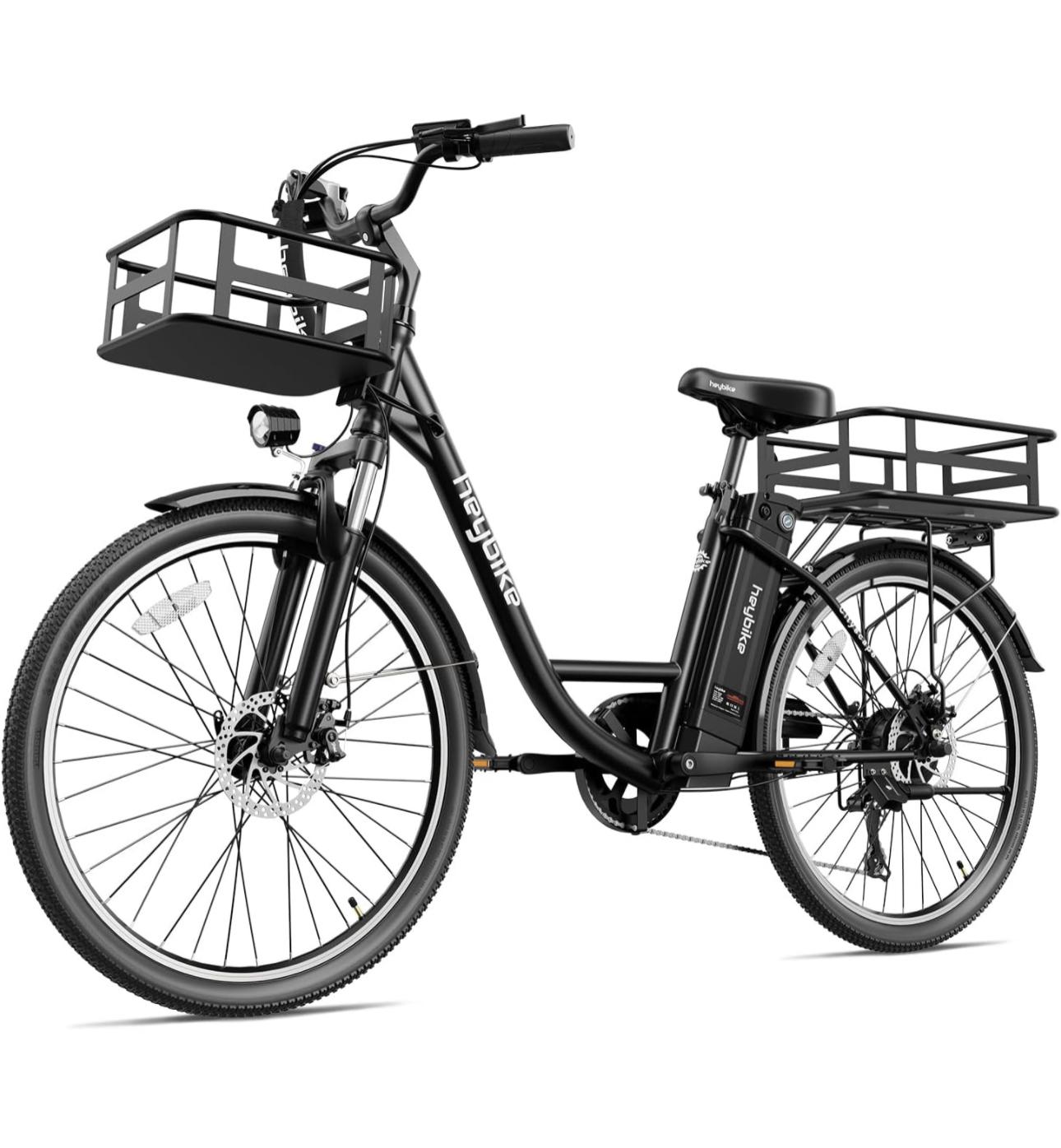 heybike CityScape Electric Bike Black
