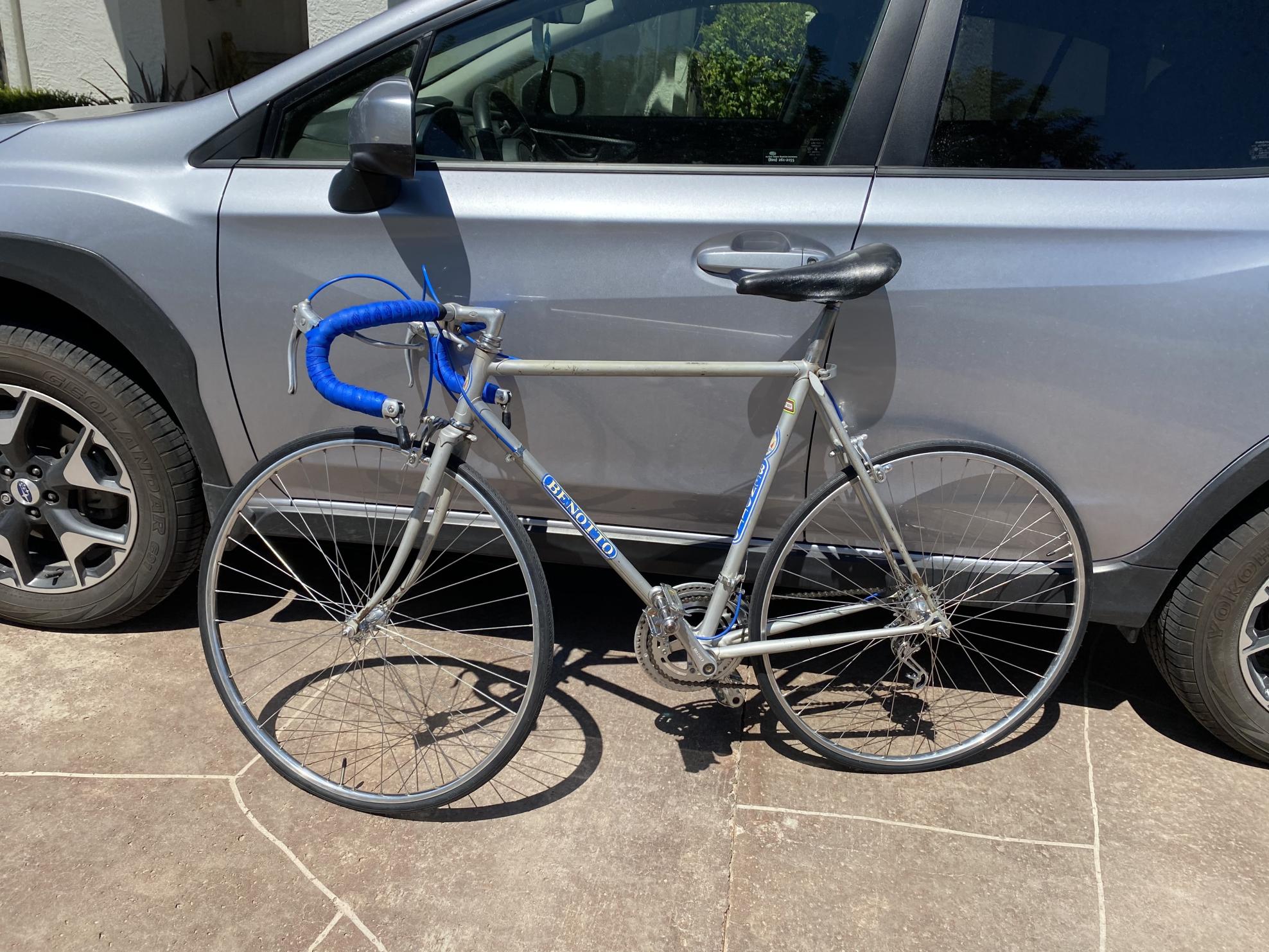 1982 Benotto Silver, gray or bare metal